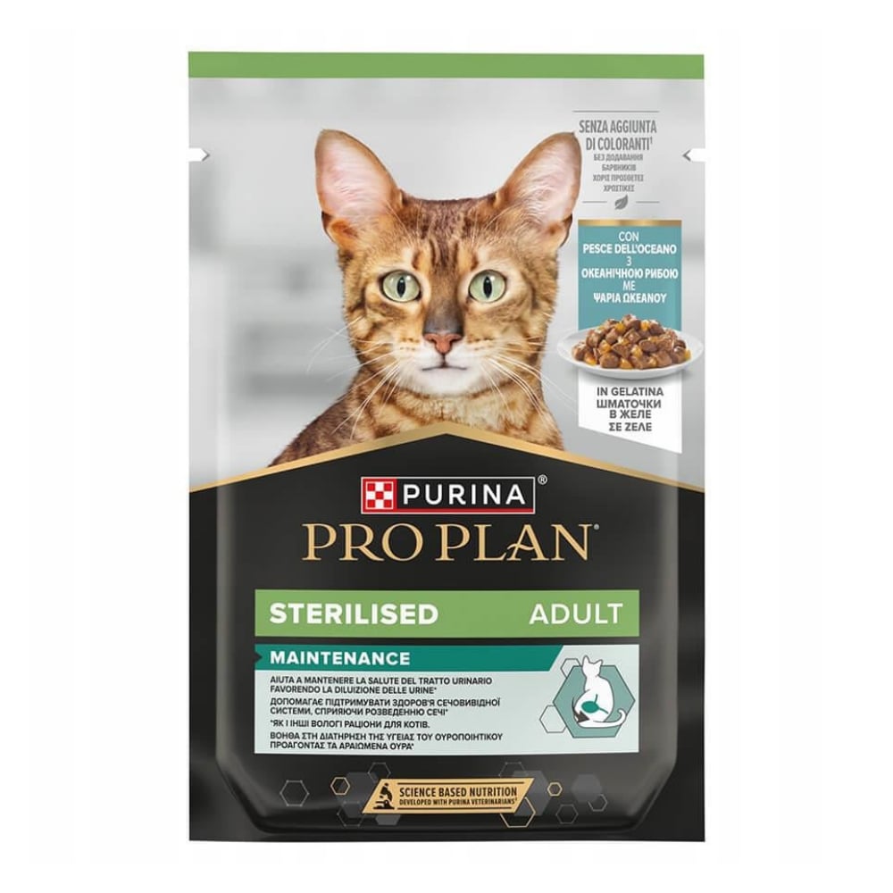 Proplan Sterilised Balıklı Pouch Kedi Konservesi 85 Gr