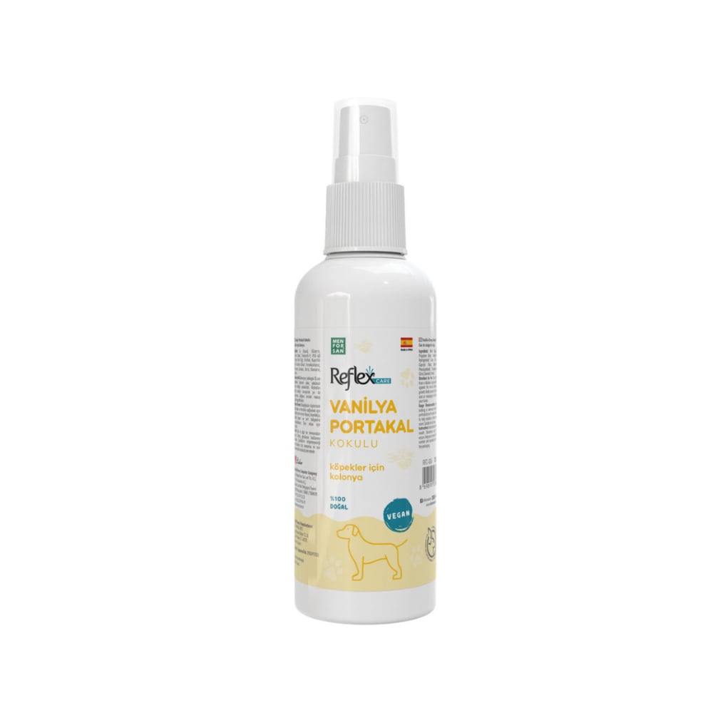 Reflex Care Vanilya ve Portakal Kokulu Köpek Kolonyası 125ml