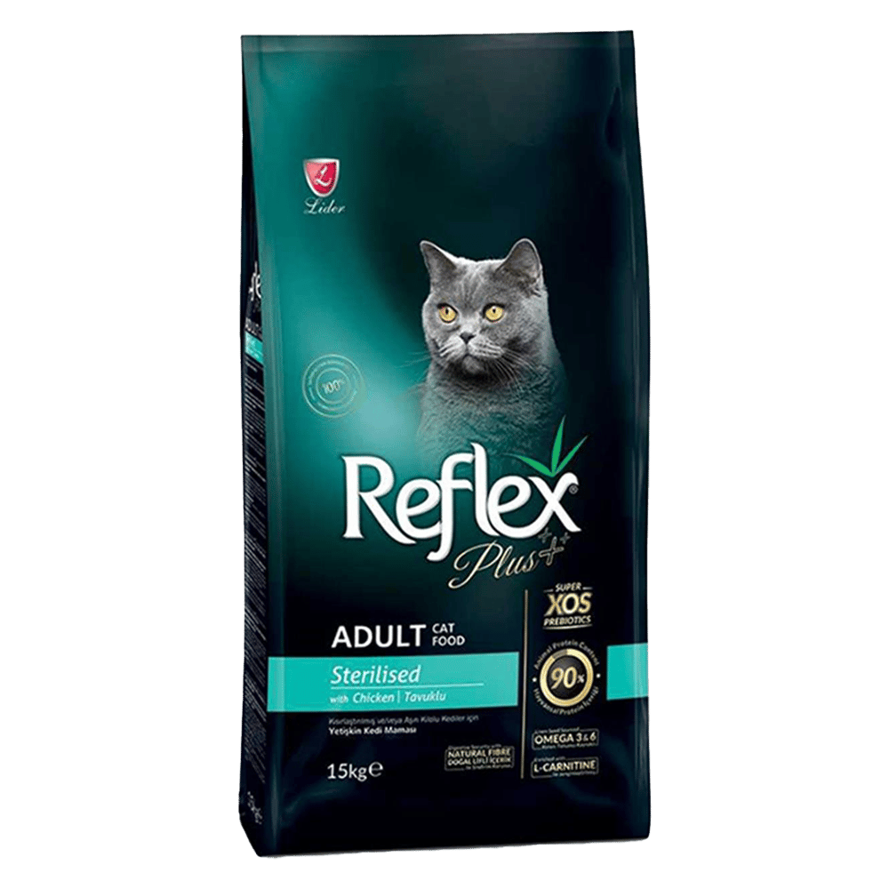 Reflex Plus Tavuklu Kısırlaştırılmış Kedi Maması 15kg