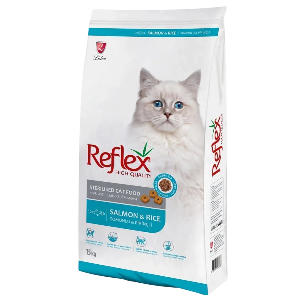 Reflex Somonlu Kısırlaştırılmış Kedi Maması 15 kg