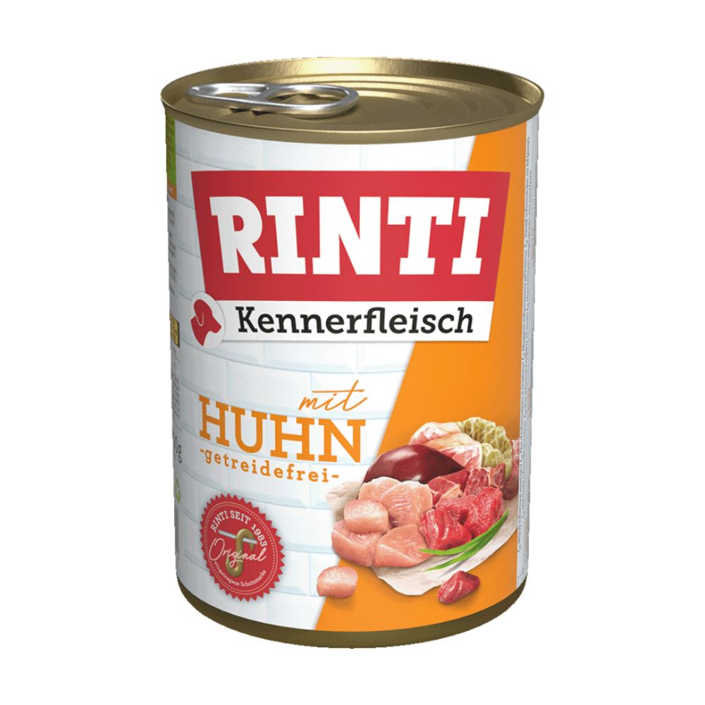 Rinti Gurme Tavuklu Köpek Yaş  Maması 400gr