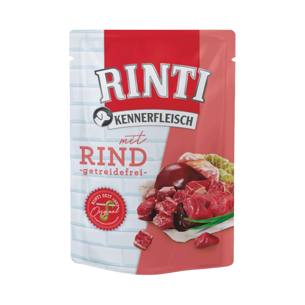 Rinti Pouch Dana Etli Köpek Yaş Maması 400gr