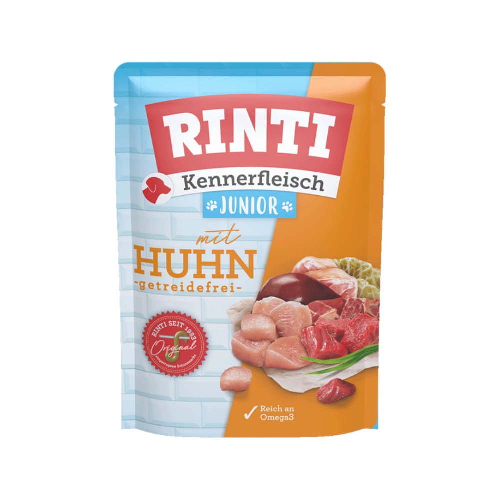 Rinti Pouch Kuzulu Köpek Yaş Maması 400gr