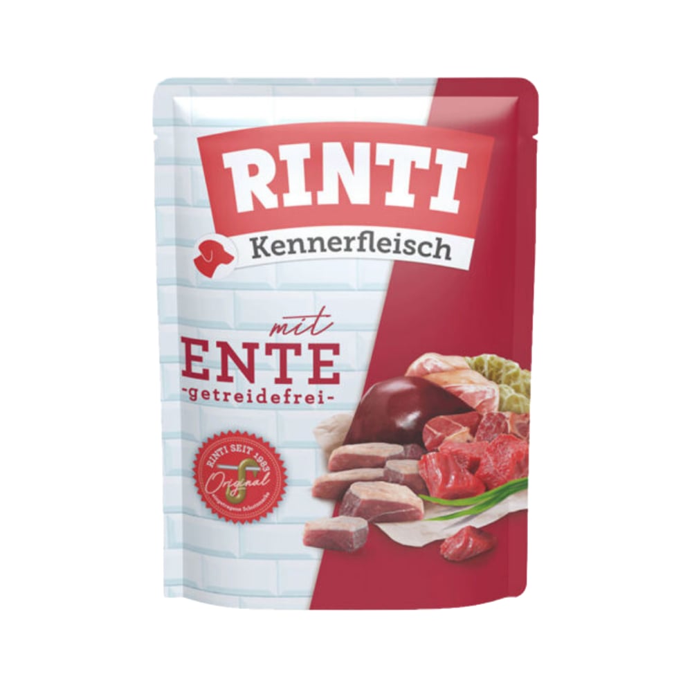 Rinti Pouch Ördek Etli Köpek Yaş Maması 400 Gr