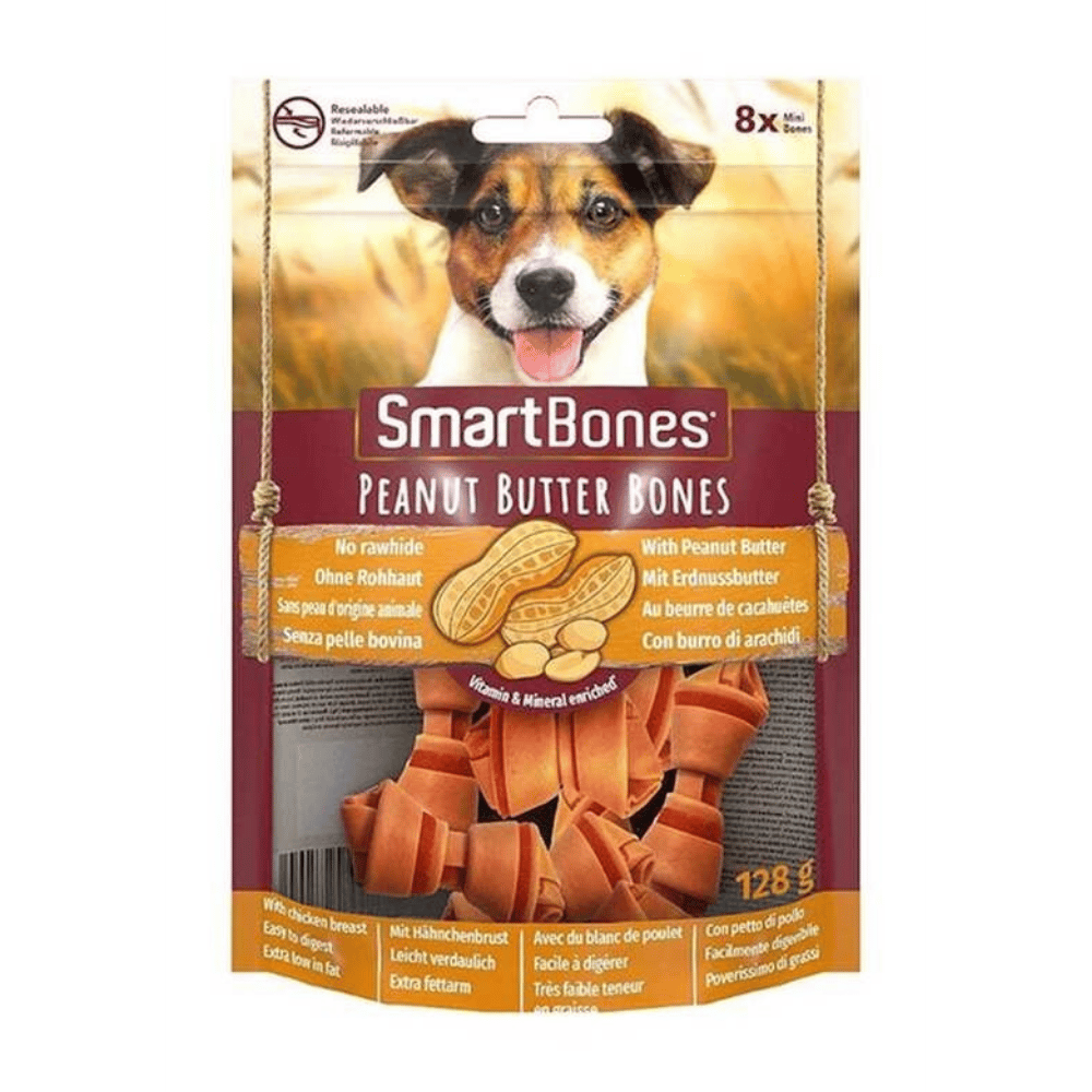 SmartBones Köpek Ödül Kemiği Sığır Etli Mini (8li) 128g