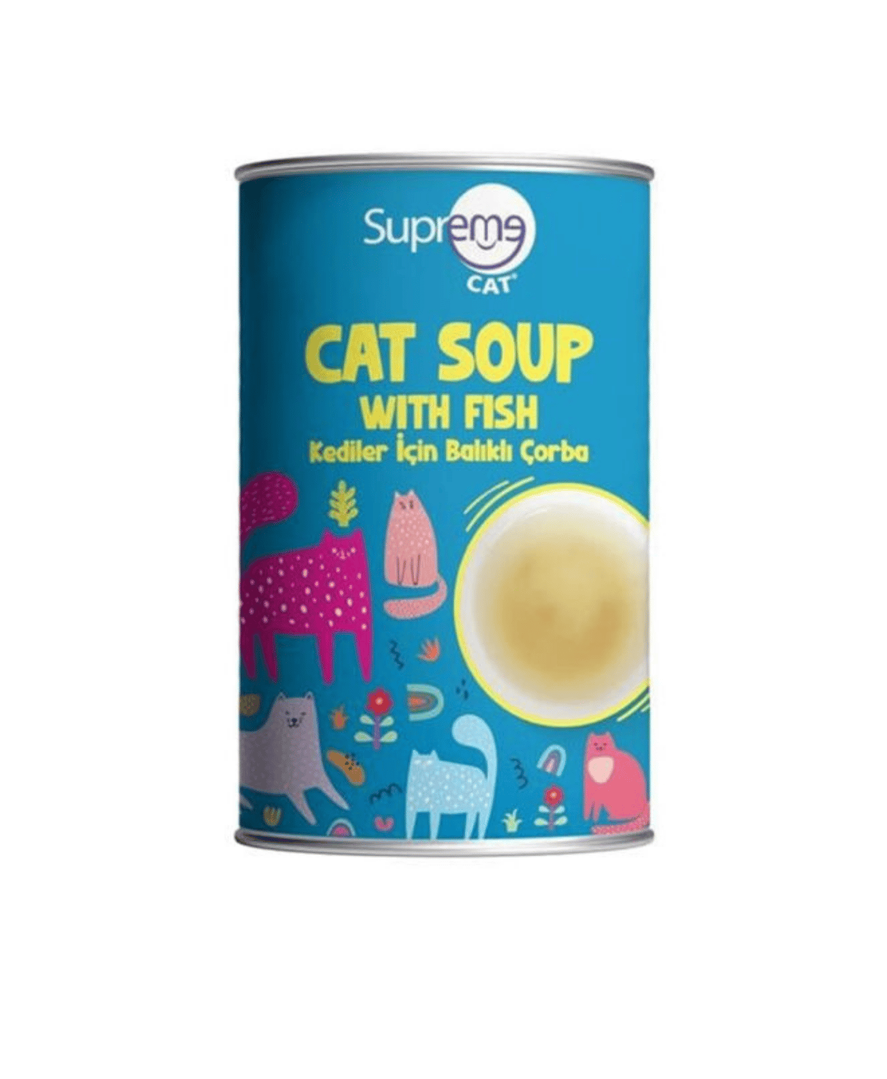 Supreme Cat Balıklı Kedi Çorbası 135 ML