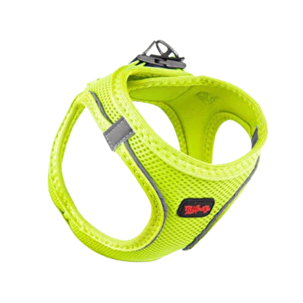 Tailpetz Air-Mesh Harness Köpek Göğüs Tasması Limon Yeşili Small