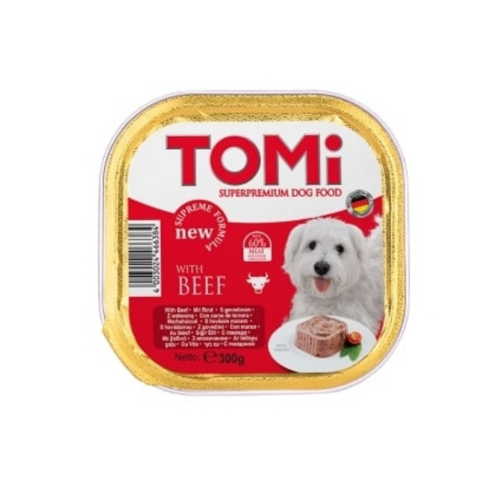 Tomi Pate Dana Etli Köpek Yaş Maması 300gr