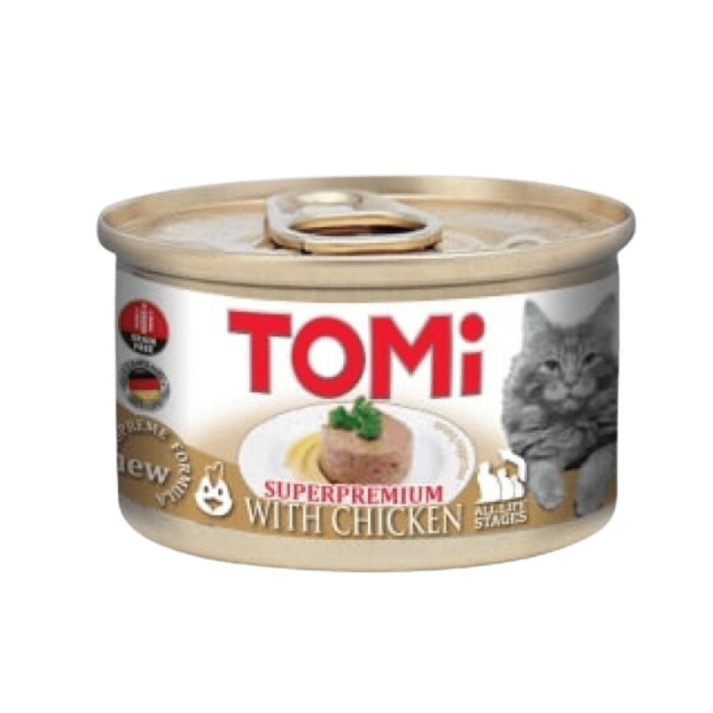 Tomi Tavuklu Yetişkin Kedi Konservesi 85gr