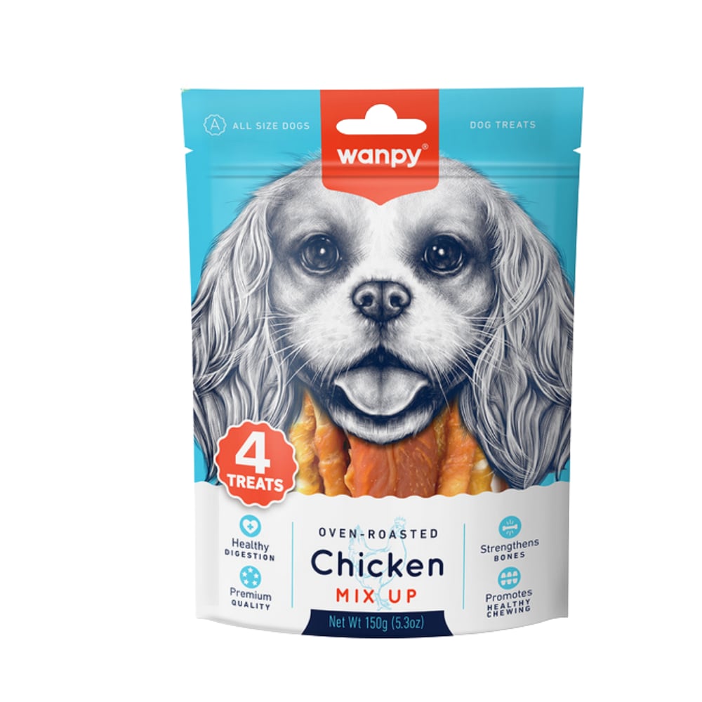 Wanpy Tavuklu Karışık Köpek Ödülü 150 gr