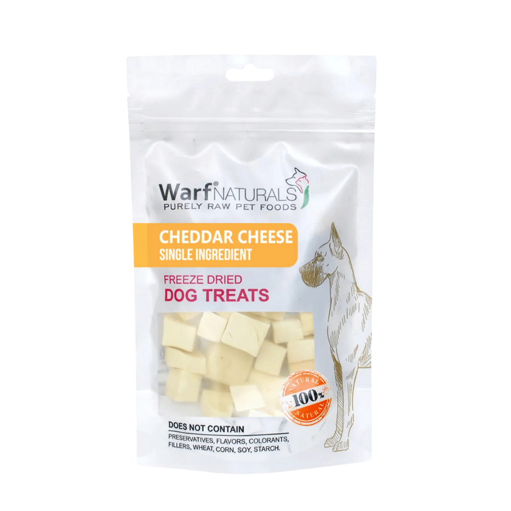 Warf Naturals Freeze Dried Çedar Peynirli Köpek Ödülü 40 gr