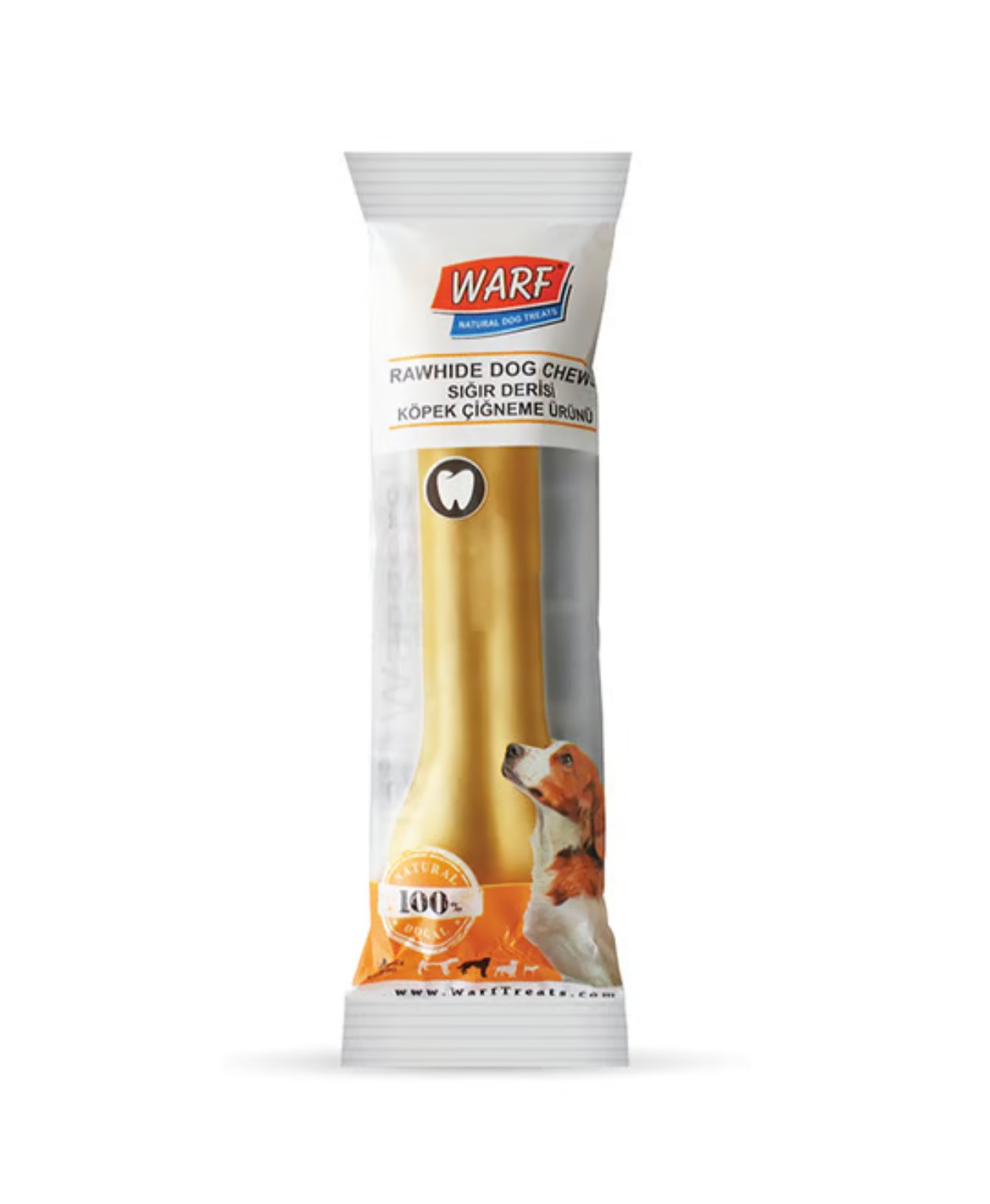 Warf Naturel Pres Kemik 15,5 cm Köpek Ödülü