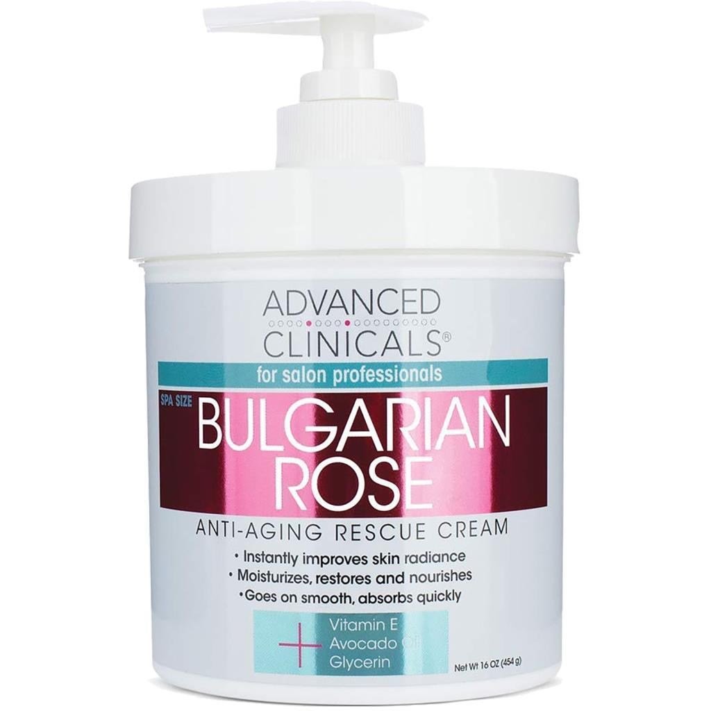Advanced Clinicals Bulgar Gülü Anti-Aging Rescue Krem 454GR