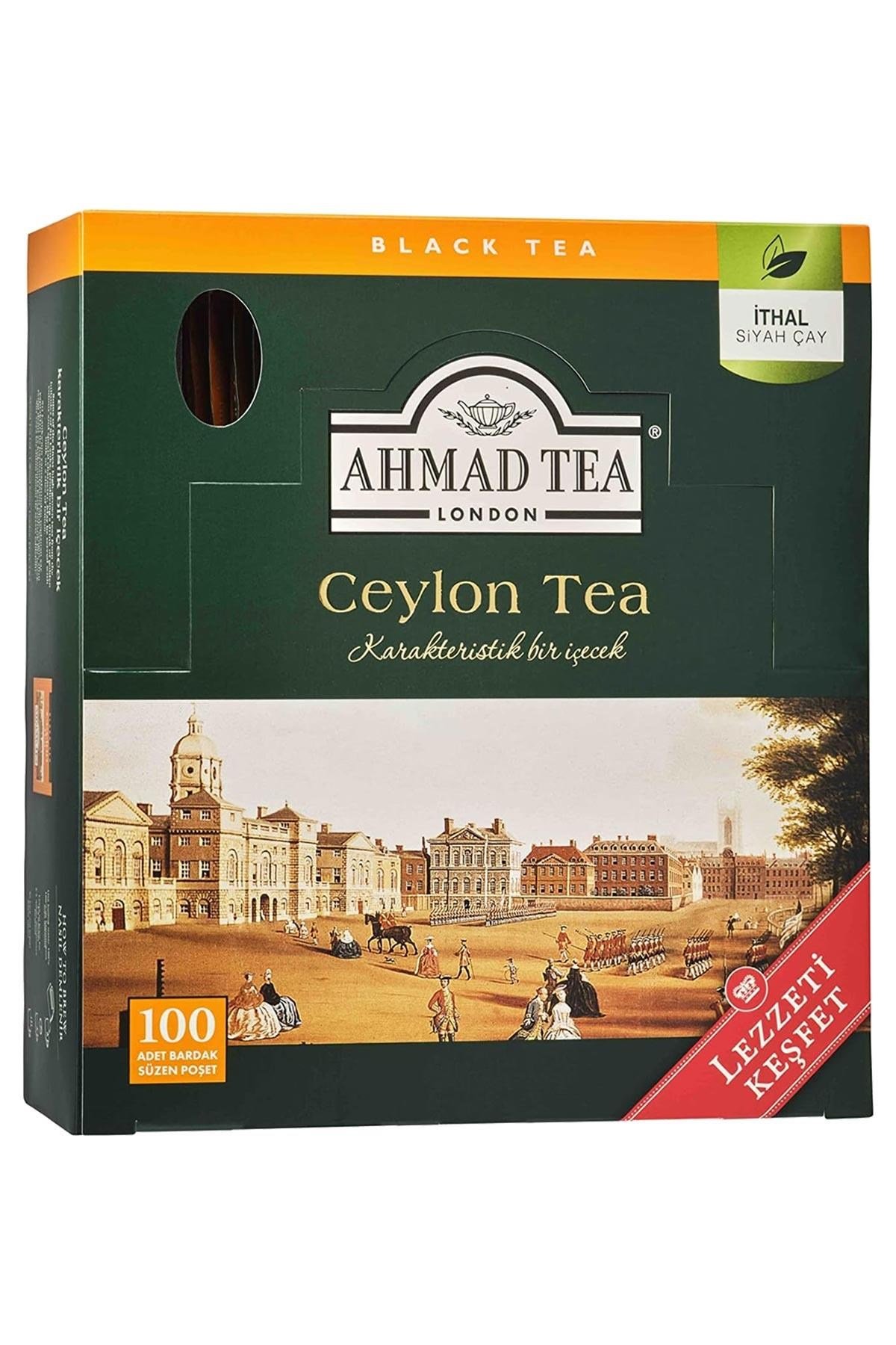 Ahmad Tea Ceylon Tea Bardak Poşet Çay 100 Adet