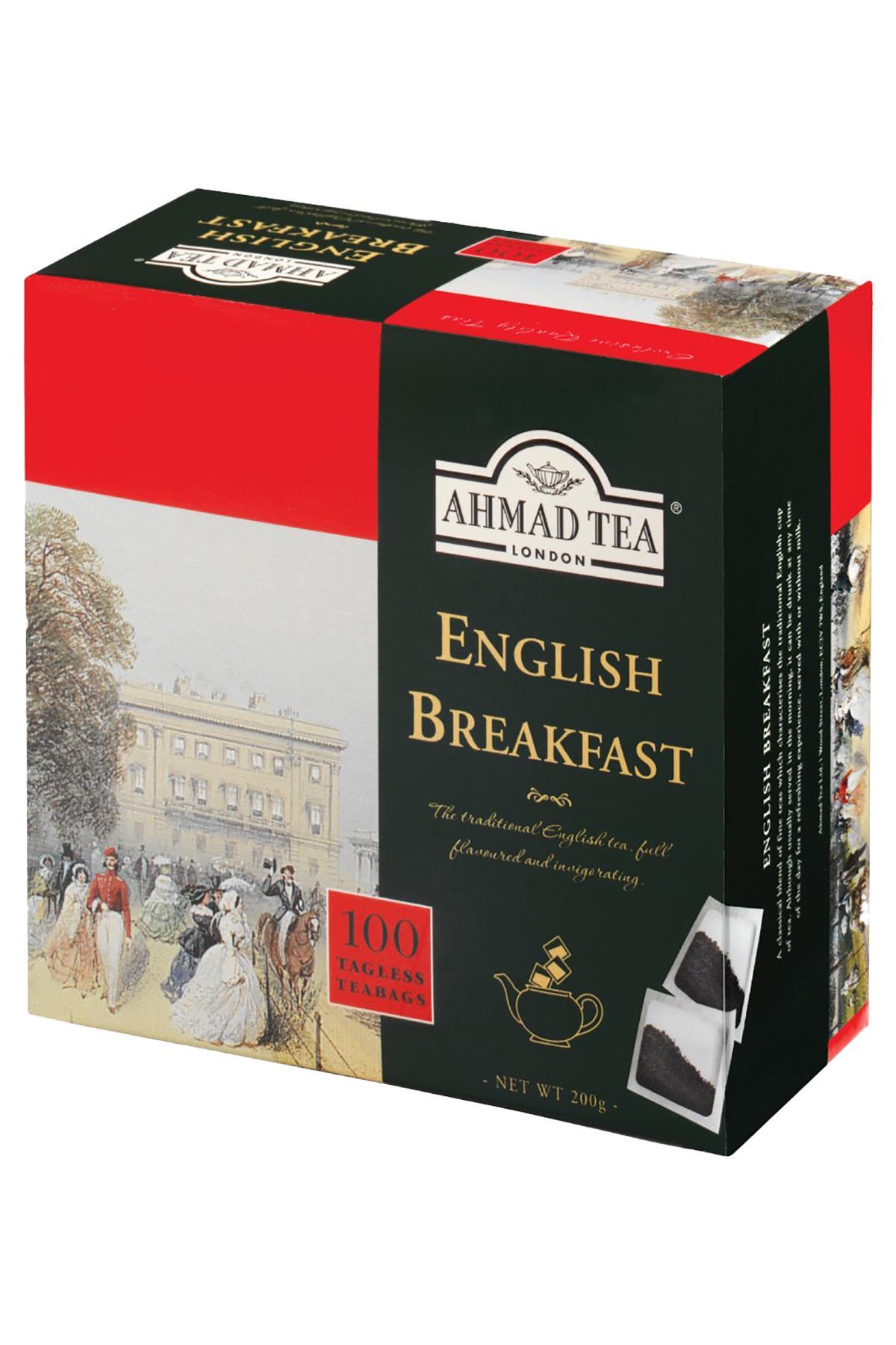 Ahmad Tea English Breakfast Demlik Poşet Çay 100 Adet