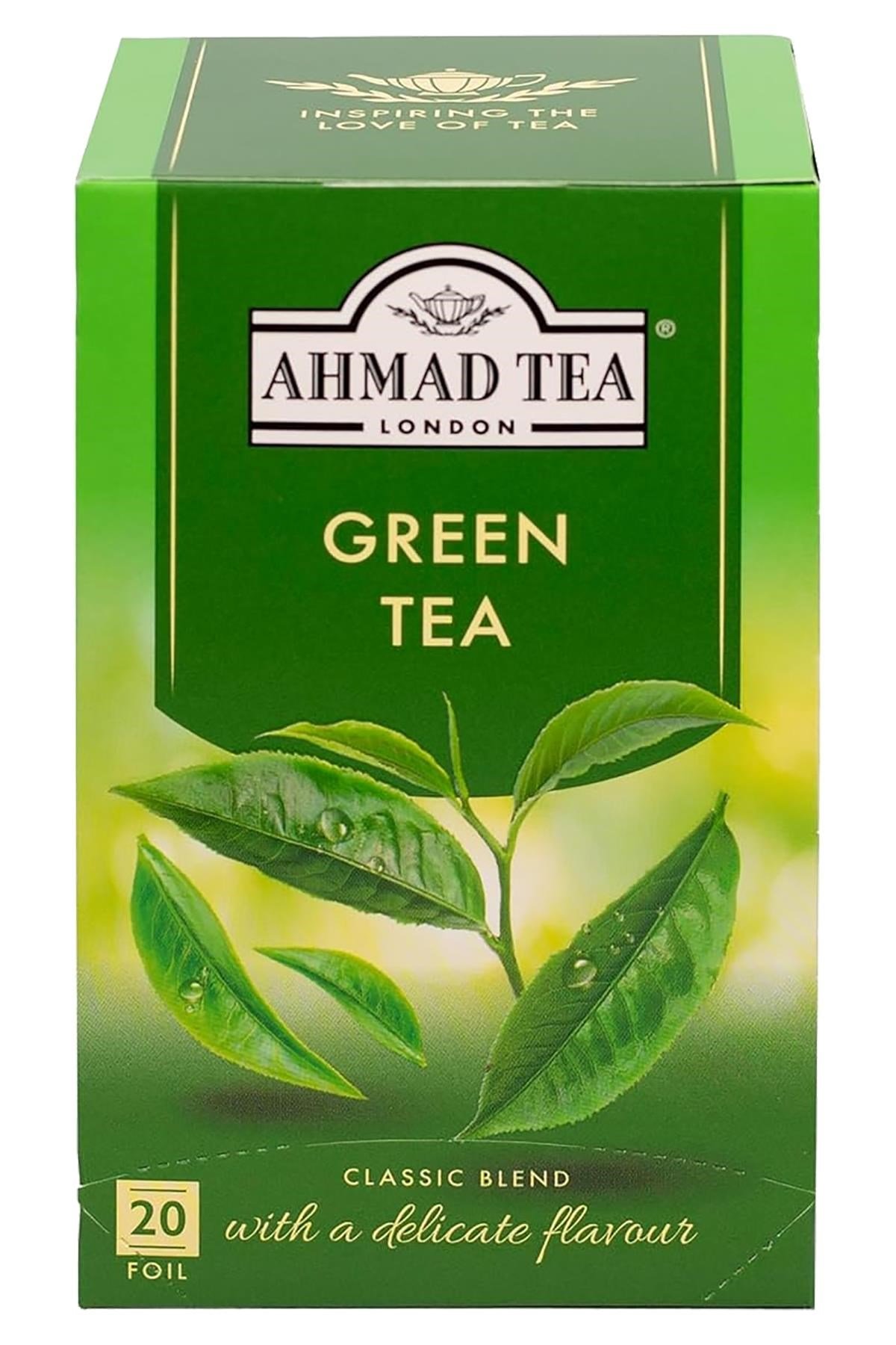 Ahmad Tea Yeşil Çay Bardak Poşet Çay 20 Adet