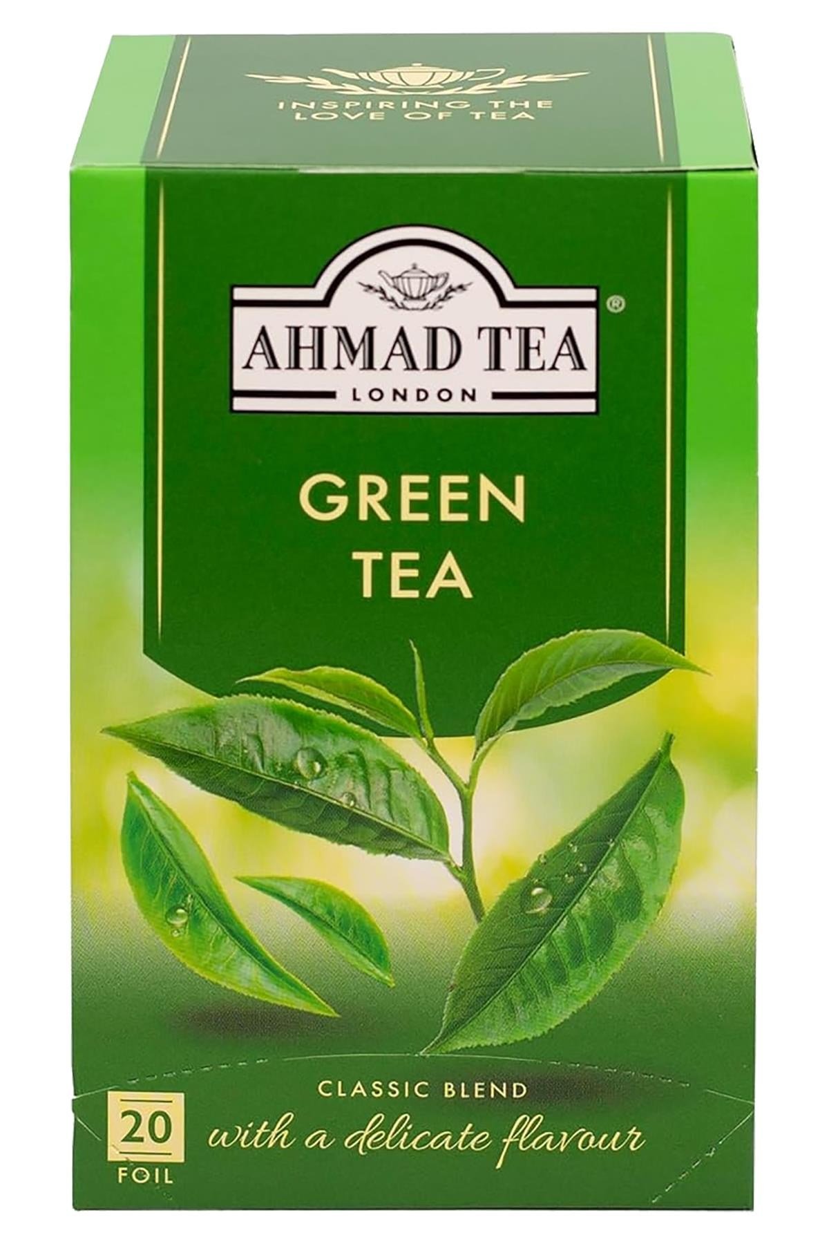 Ahmad Tea Yeşil Çay Bardak Poşet Çay 20 Adet