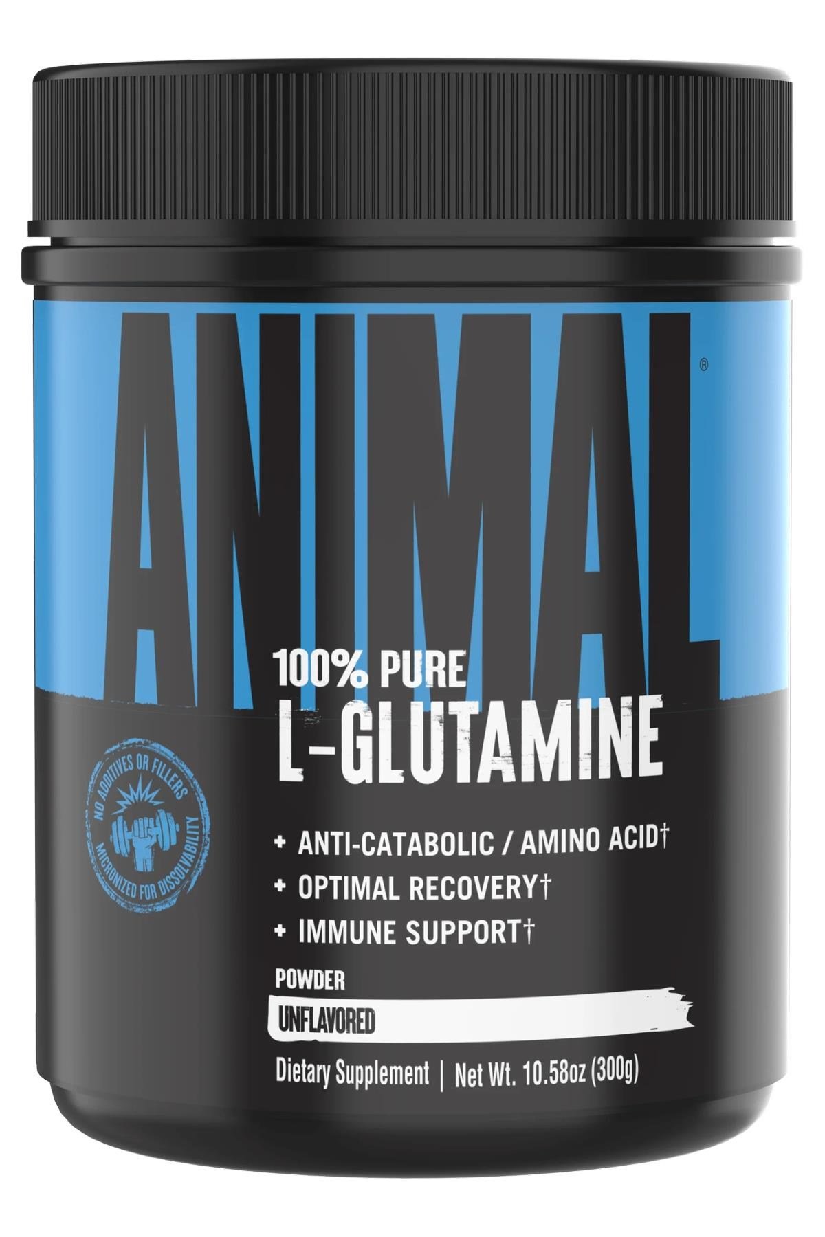 Animal 100% Pure L-Glutamine Unflavored 300GR