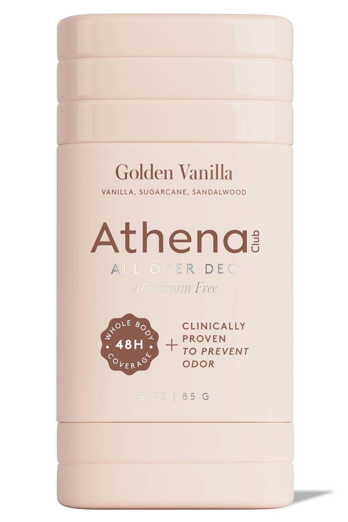 Athena Club Golden Vanilla Alüminyumsuz Tüm Vücut Stick Deodorant 85GR