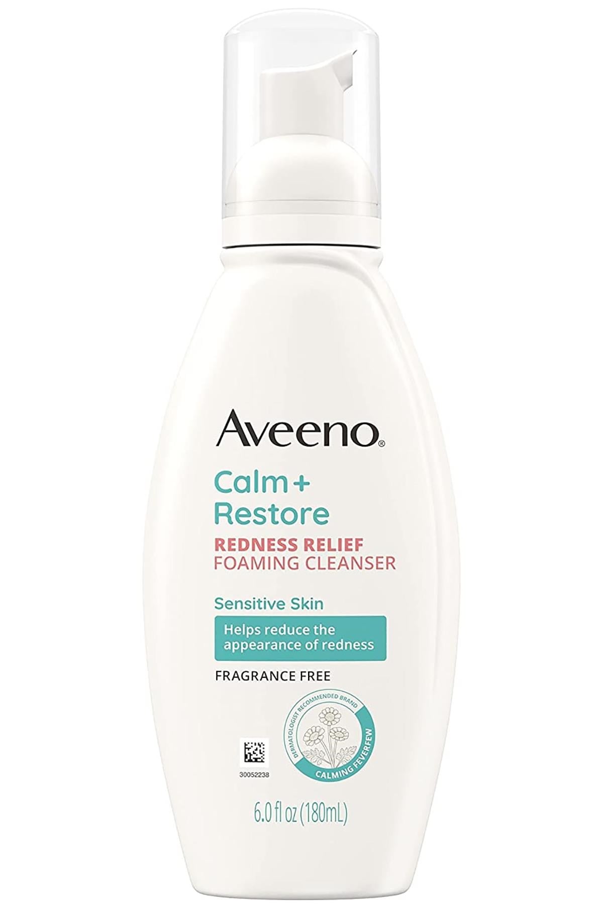 Aveeno Kızarıklık Karşıtı Yüz Yıkama Köpüğü 180ML