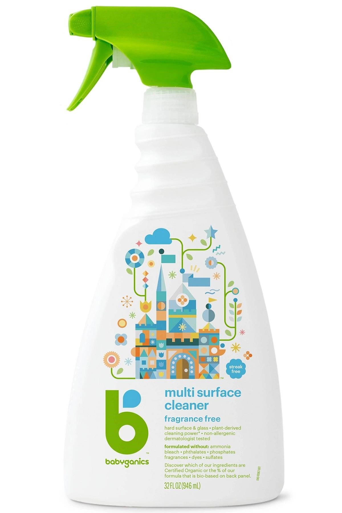 Babyganics Kokusuz Çoklu Yüzey Temizleyici 946ML
