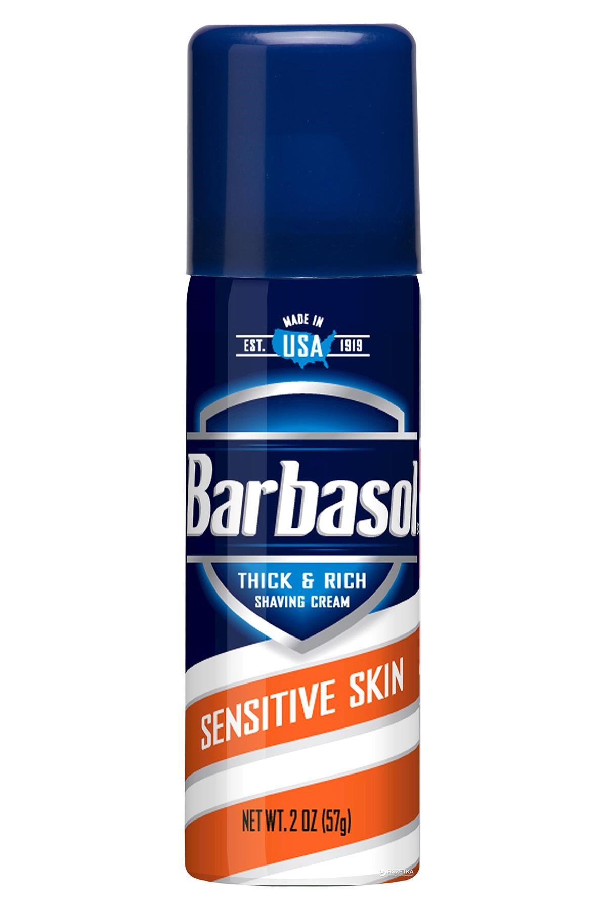Barbasol Hassas Ciltler İçin Tıraş Köpüğü 57GR