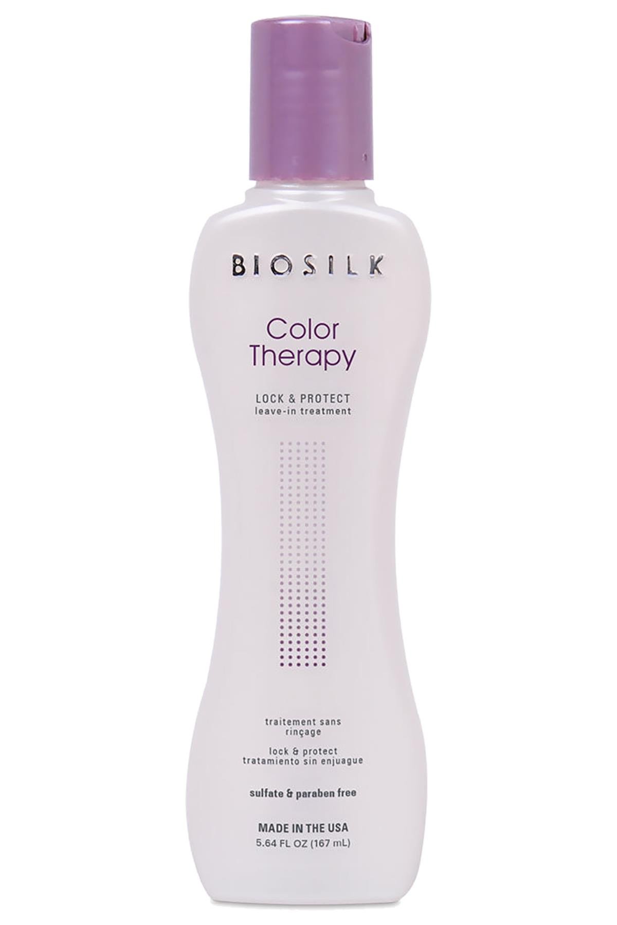 BioSilk Color Therapy Lock and Protect Durulanmayan Saç Kremi 167ML