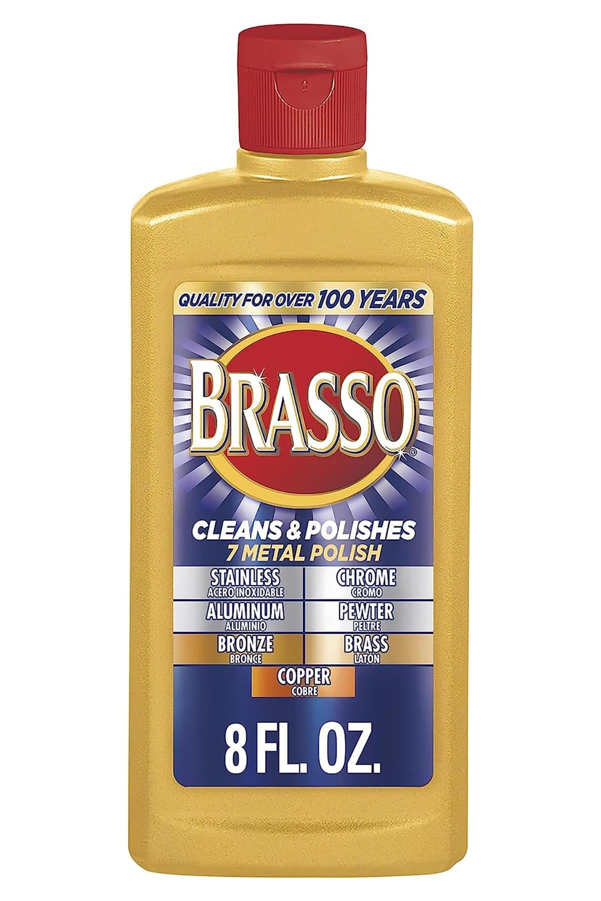 Brasso Metal Temizleyici ve Parlatıcı 236ML