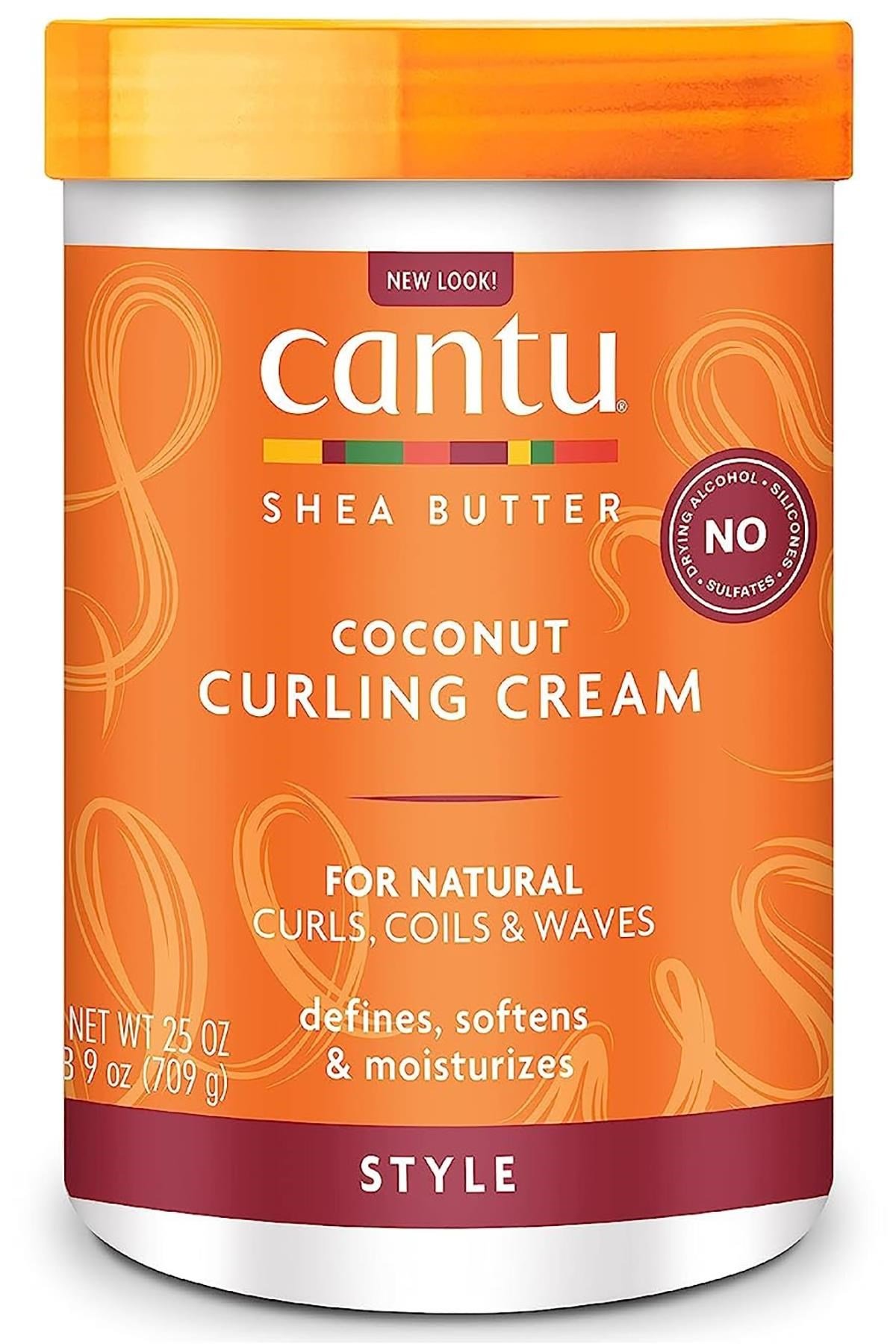 Cantu Coconut Bukle Belirginleştirici Durulanmayan Saç Kremi 709GR