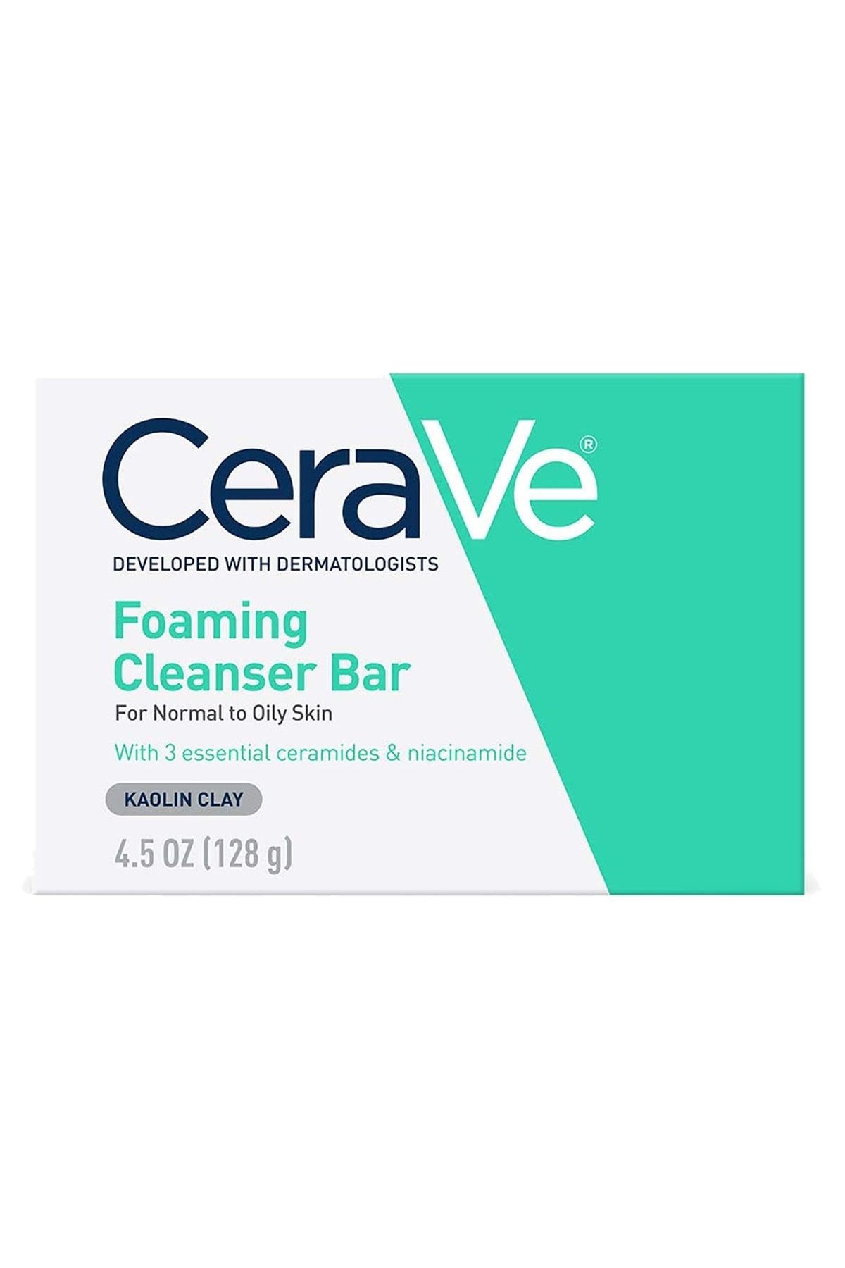 CeraVe Köpüren Yüz ve Vücut Temizleme Barı 128GR