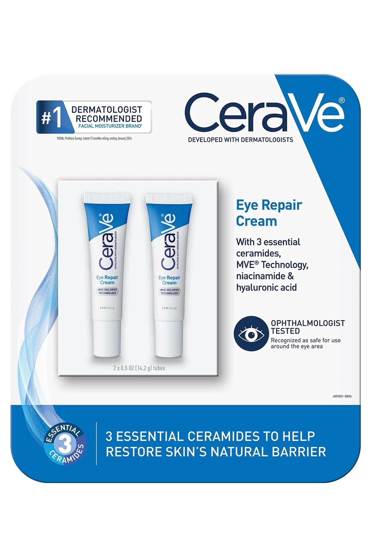 CeraVe Onarıcı Göz Kremi Seti 2 Parça 2x14.2GR