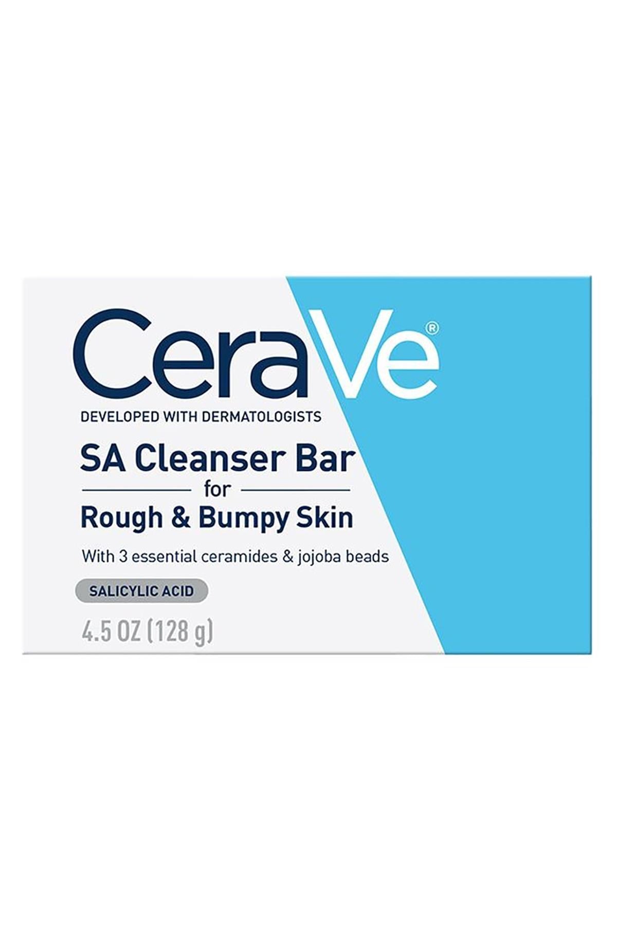 CeraVe SA Kaba ve Engebeli Ciltler İçin Temizleyici Sabun 128GR