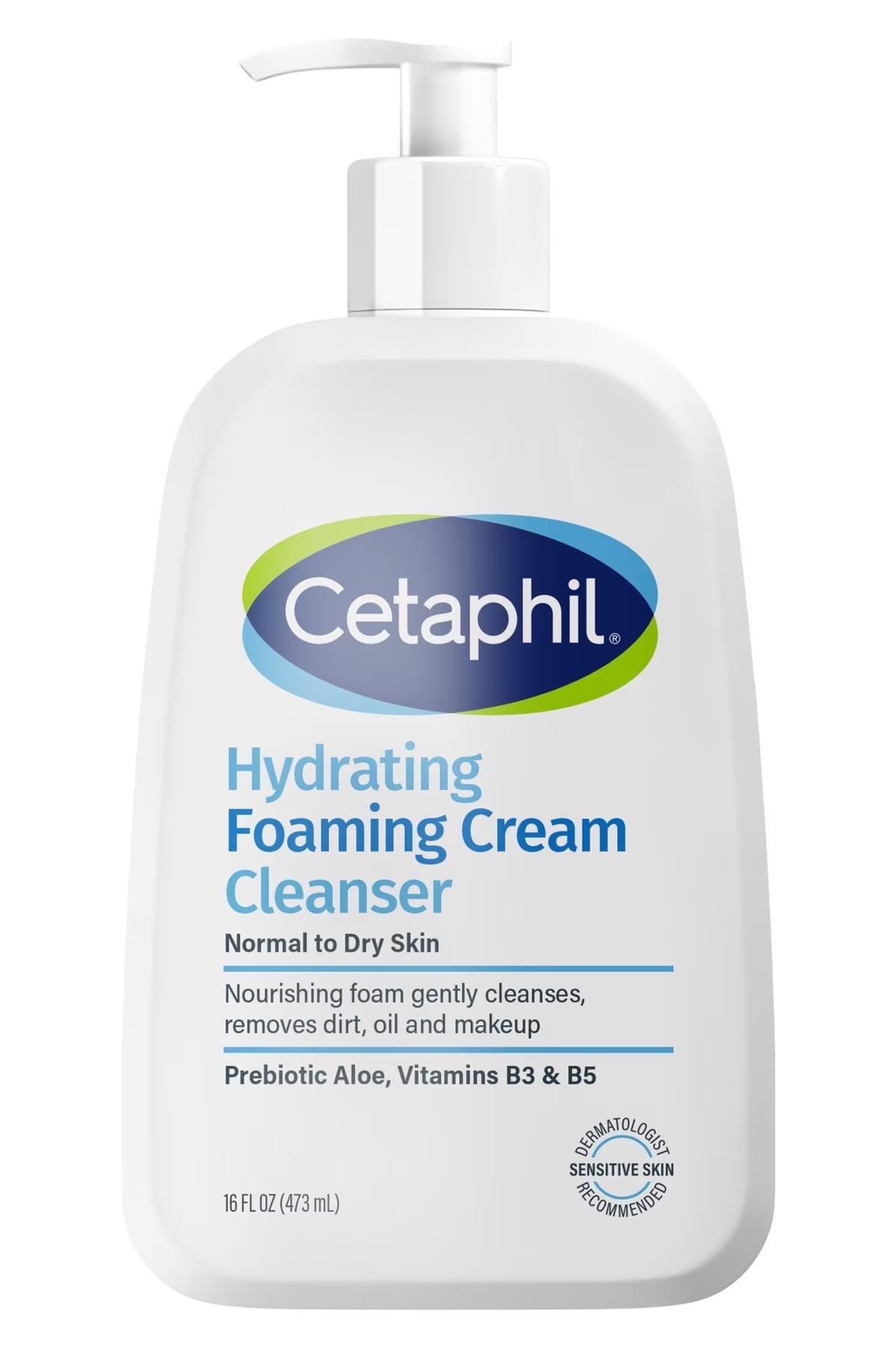 Cetaphil Kremden Köpüğe Dönüşen Nemlendirici Yüz Temizleyici 473ML