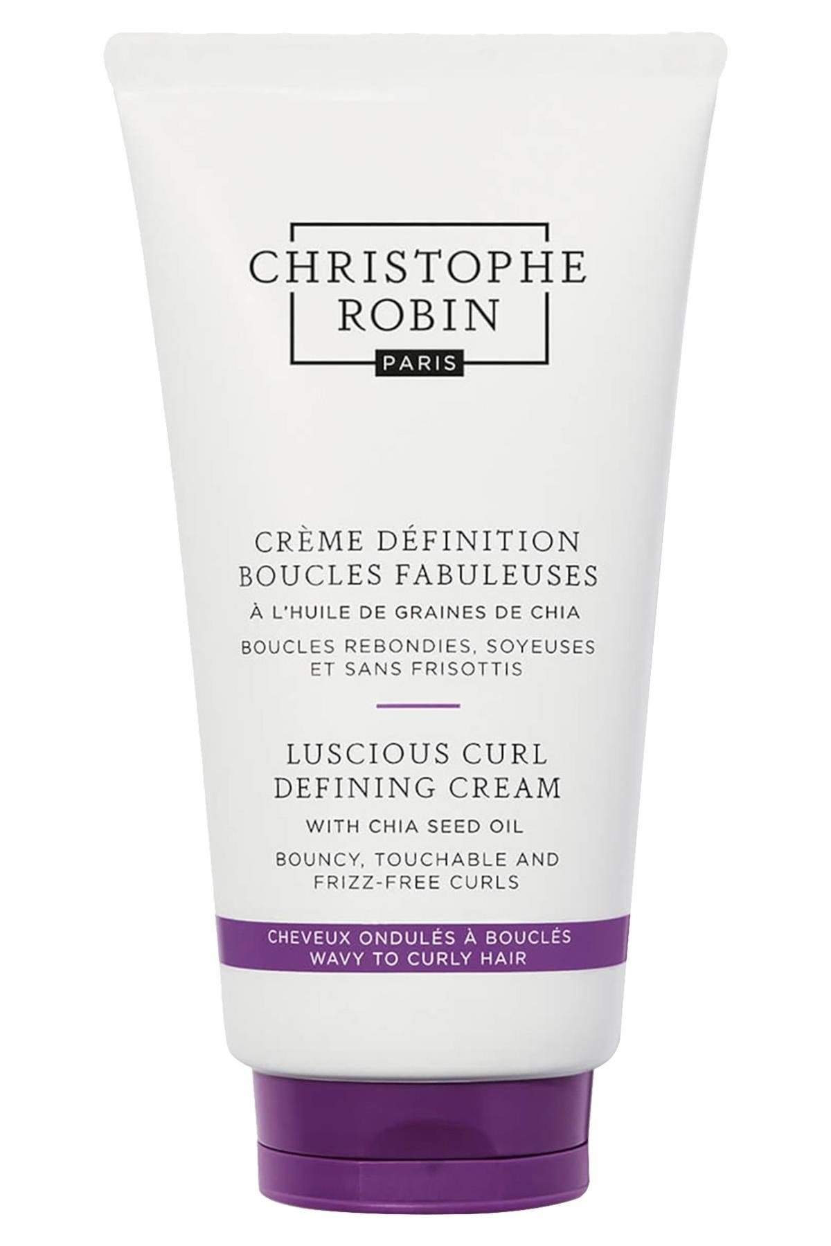 Christophe Robin Luscious Curl Çiya Tohumu Yağlı Bukle Belirginleştirici Durulanmayan Saç Kremi 150ML