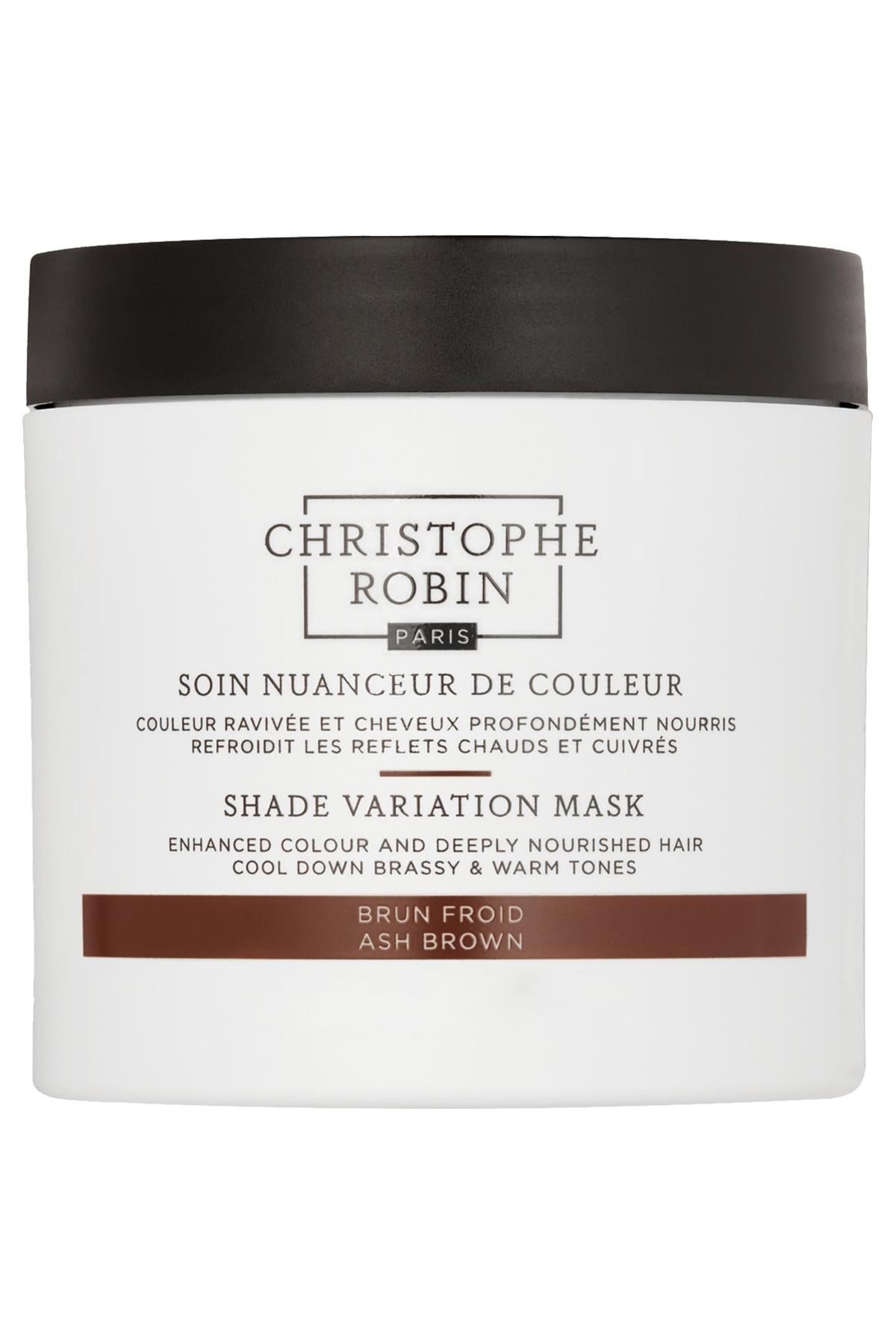 Christophe Robin Renk Canlandırıcı Saç Maskesi Ash Brown 250ML