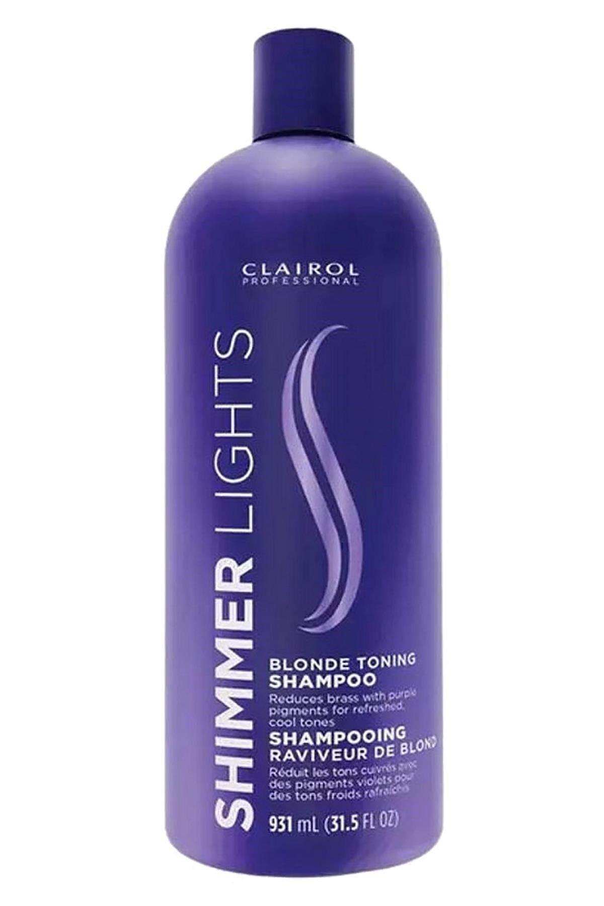 Clairol Shimmer Lights Sarı Saçlar İçin Tonlayıcı Mor Şampuan 931ML