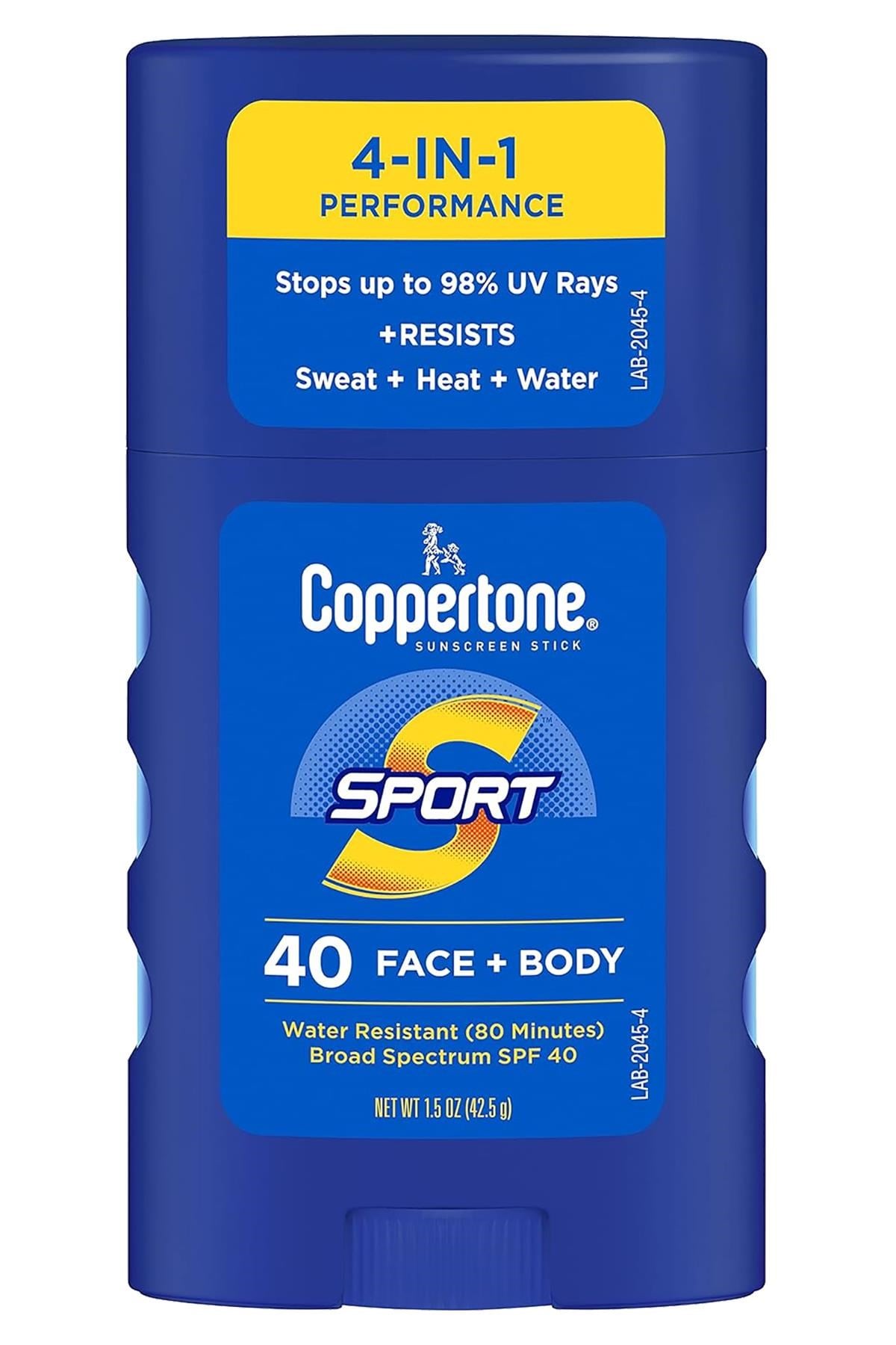 Coppertone Sport SPF40 Yüz ve Vücut İçin Güneş Koruyucu Stick 42.5GR