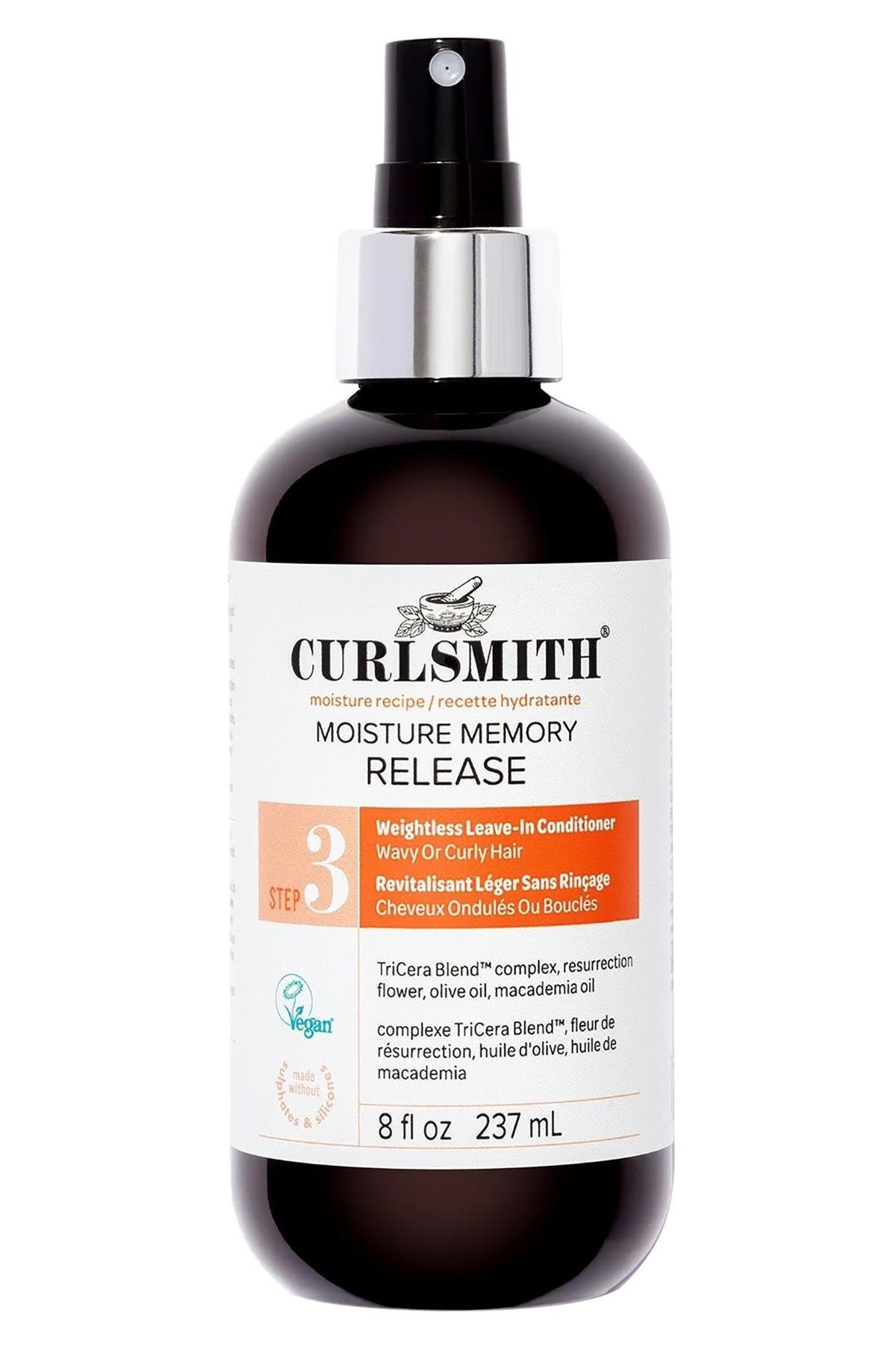 Curlsmith Moisture Memory Nemlendirici Durulanmayan Sprey Saç Kremi 237ML