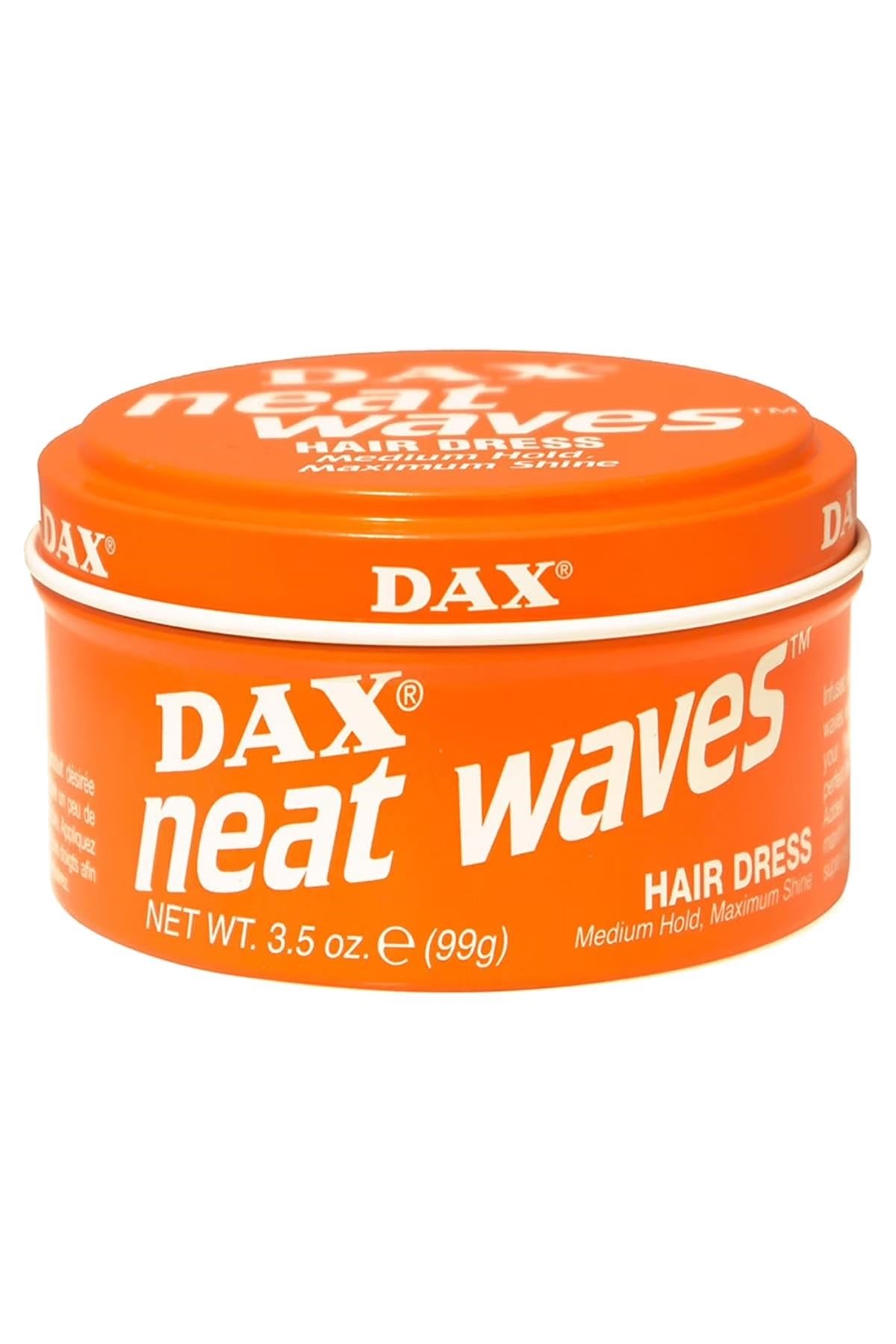 DAX Neat Waves Orta Tutuş ve Parlak Görünüm Saç Şekillendirici Wax 99GR