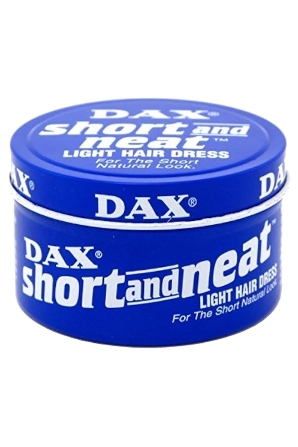 DAX Short & Neat Hafif Tutuş ve Parlak Görünüm Saç Şekillendirici Wax 99GR