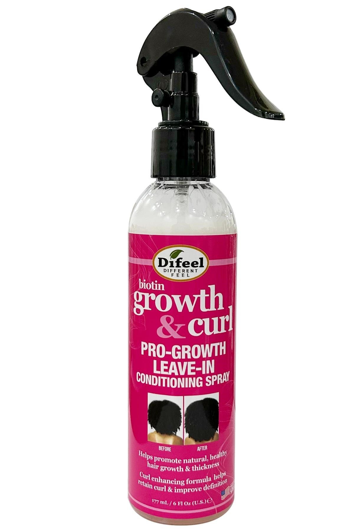 Difeel Biotin Growth & Curl Durulanmayan Saç Bakım Spreyi 177ML