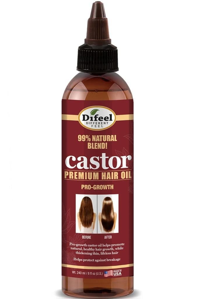 Difeel Castor Yavaş Uzayan Saçlara Özel Saç Bakım Yağı 240ML