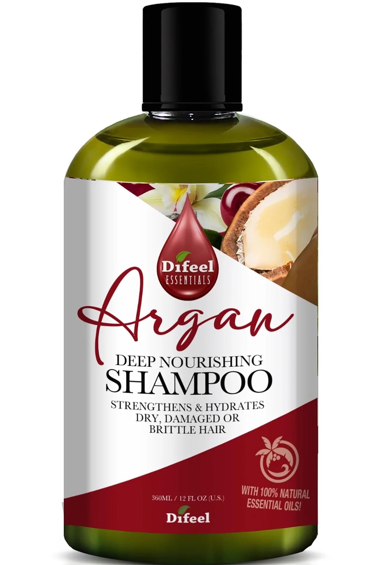 Difeel Essentials Argan Yağlı Besleyici Şampuan 360ML