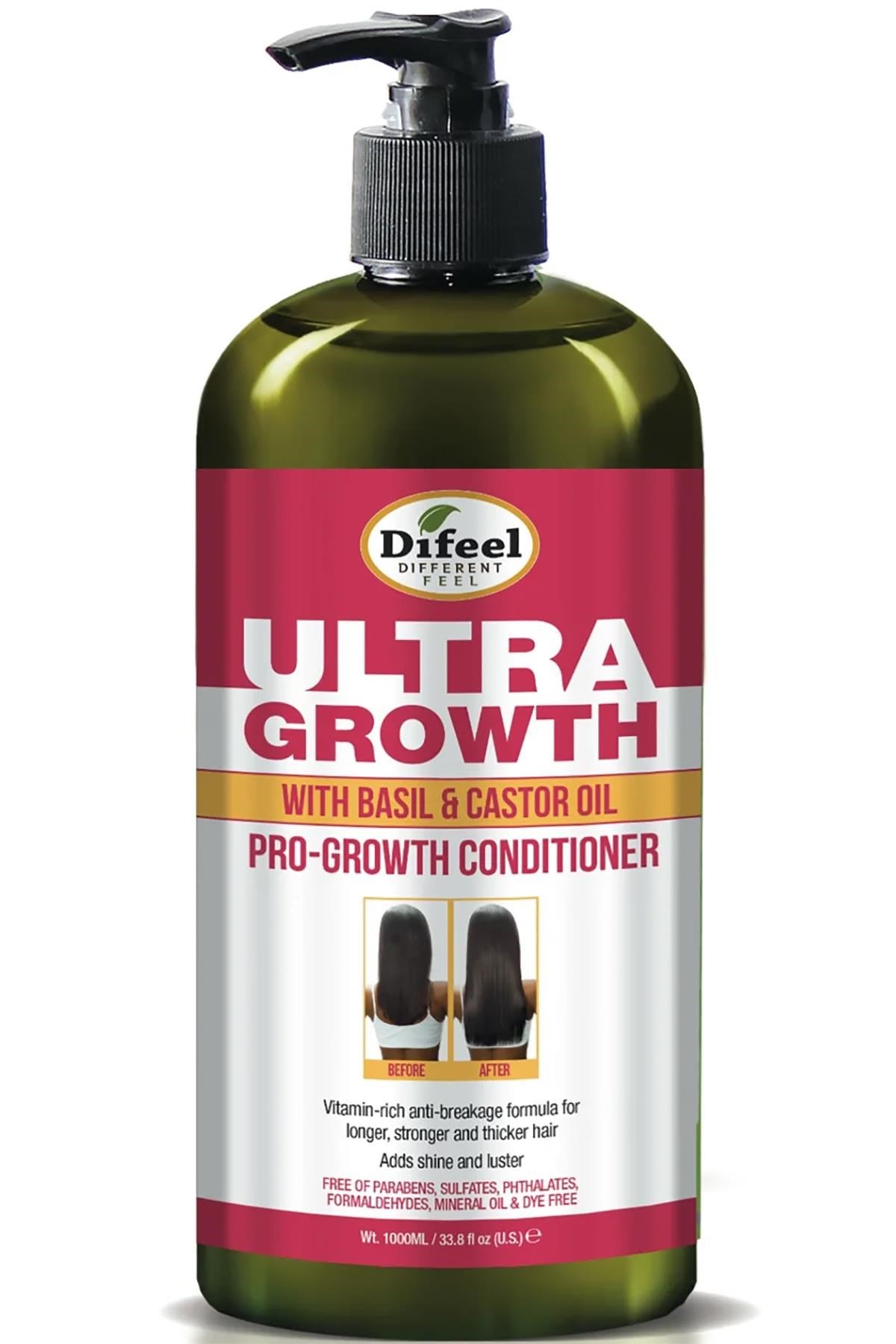 Difeel Ultra Growth Yavaş Uzayan Saçlara Özel Saç Kremi 1LT