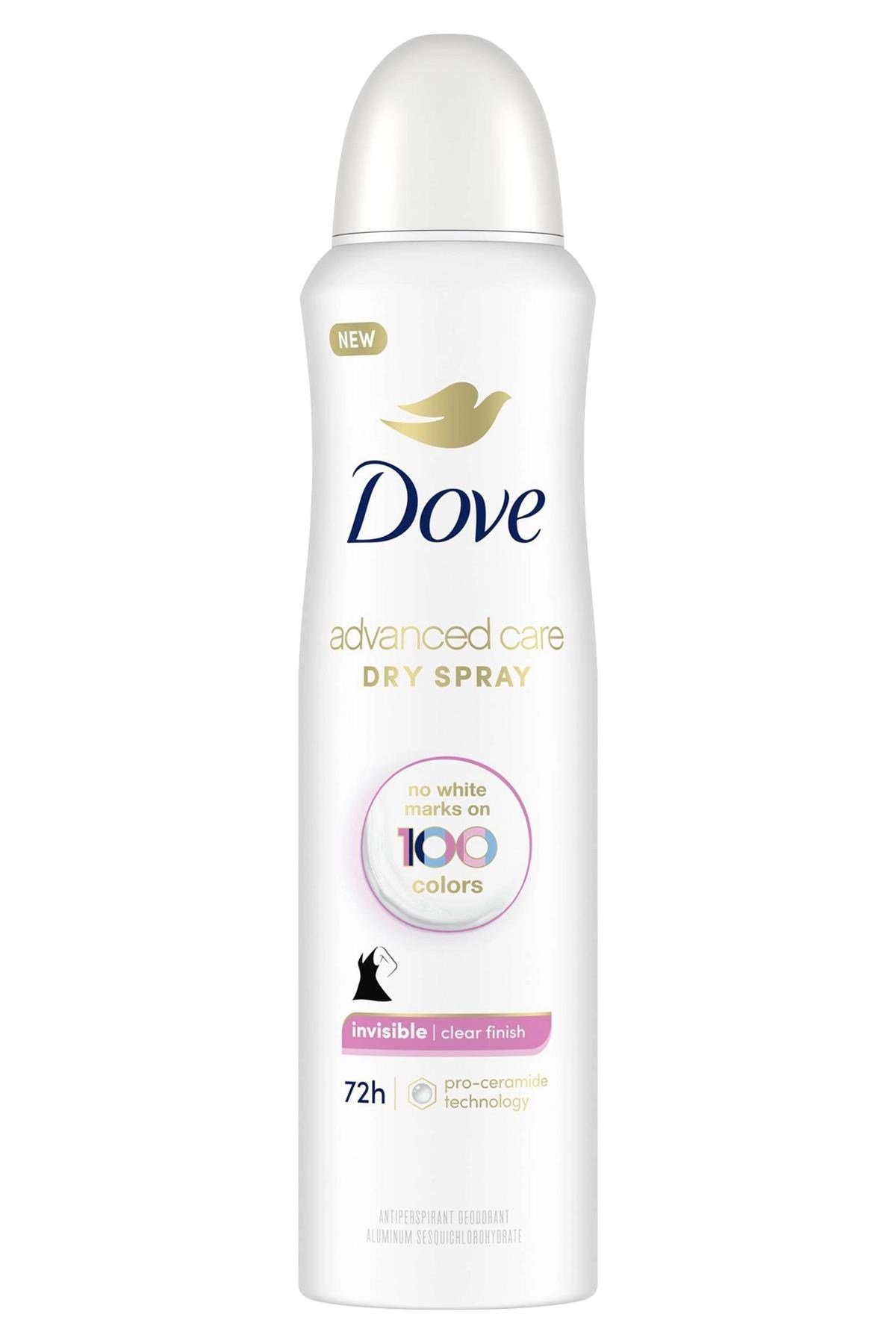 Dove Advanced Care Clear Finish Antiperspirant Sprey Deodorant 136GR