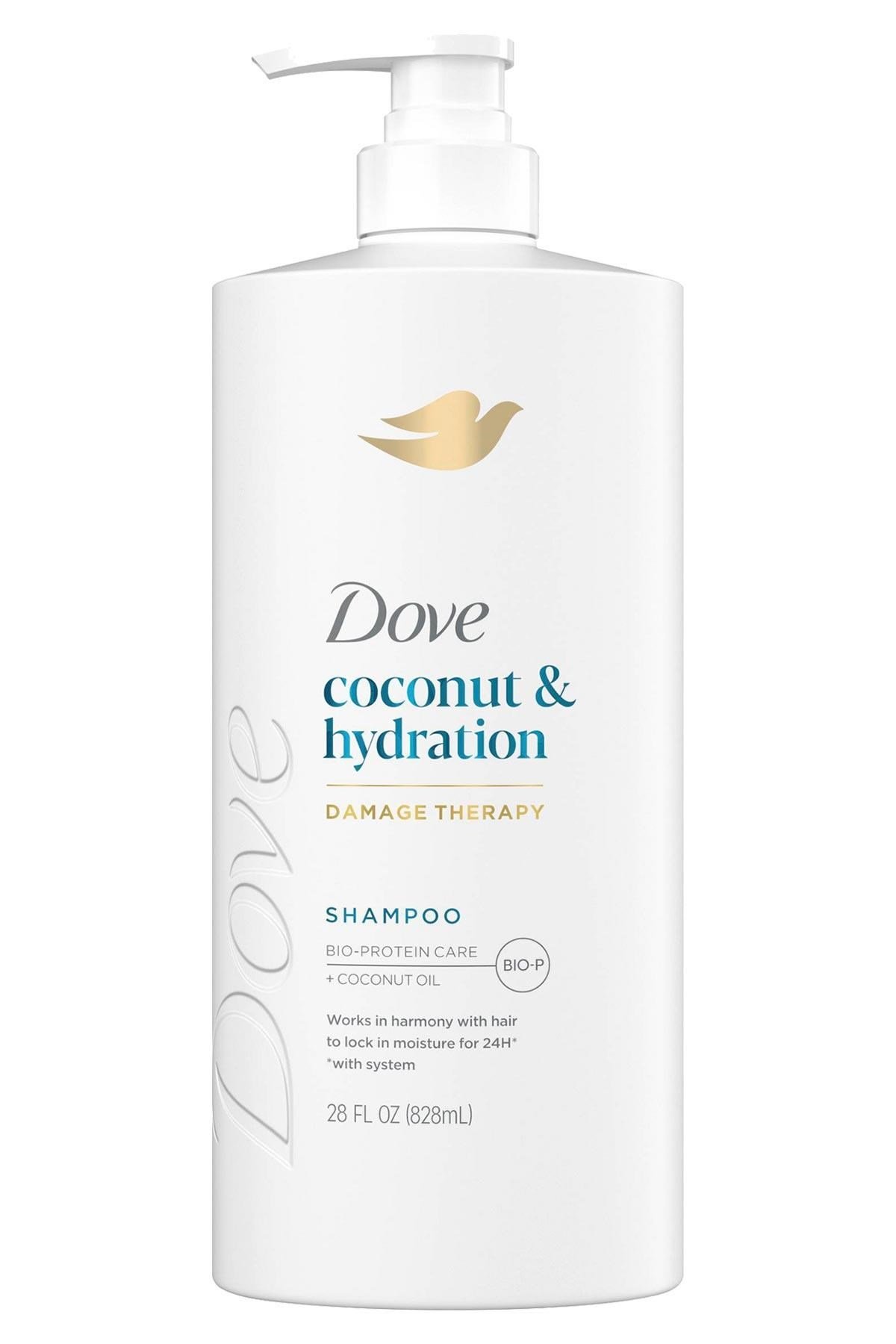 Dove Damage Therapy Hindistan Cevizi Yağlı Nemlendirici Şampuan 828ML