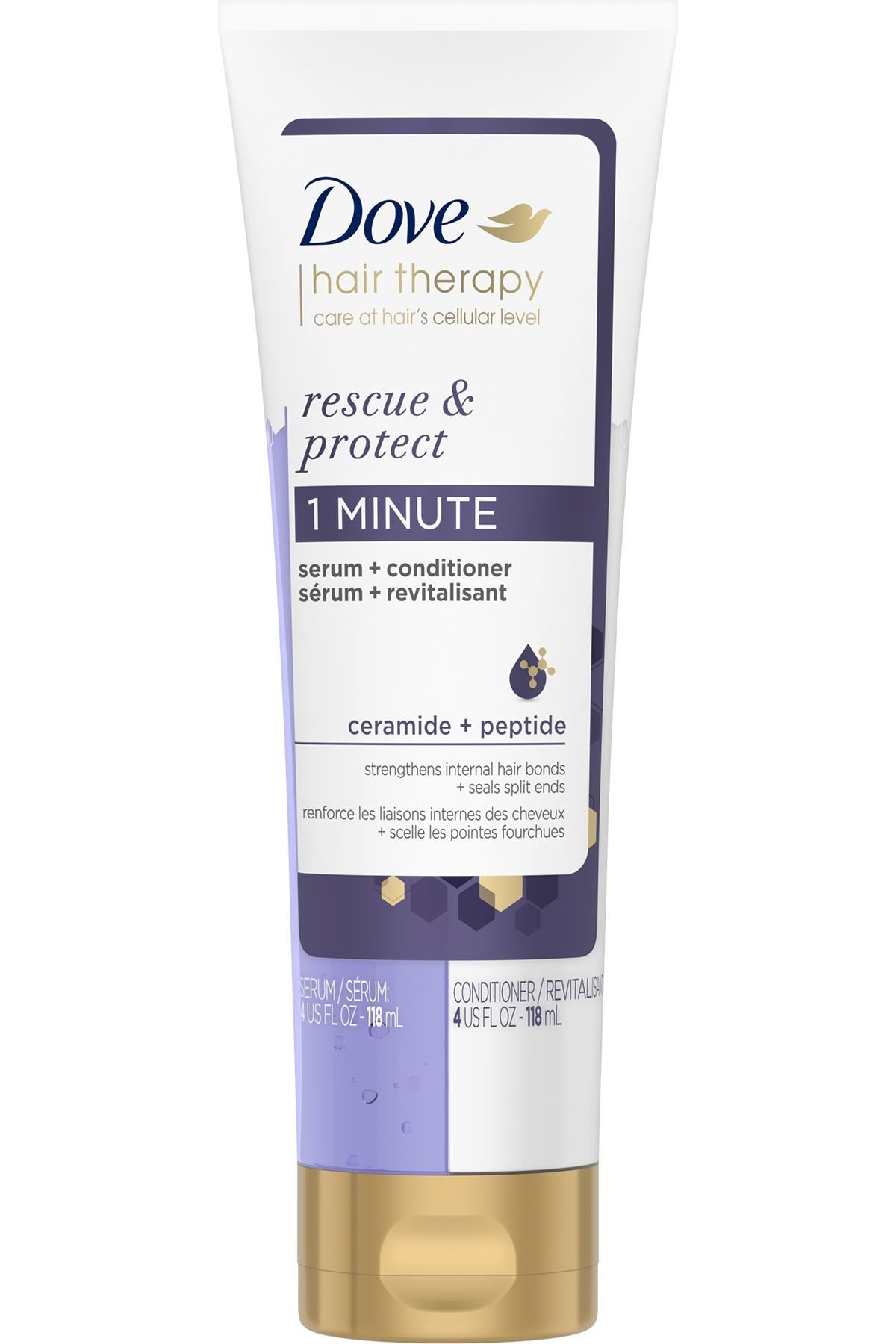 Dove Rescue & Protect 1 Minute Serum + Saç Kremi 118ML