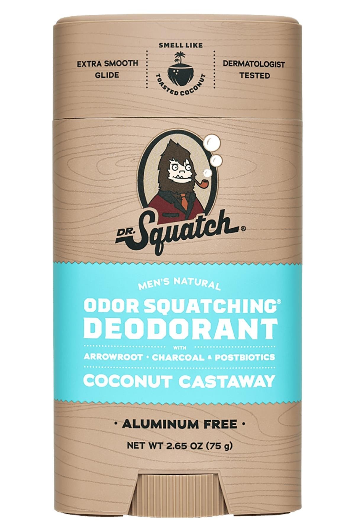 Dr.Squatch Coconut Castaway Alüminyumsuz Stick Deodorant 75GR