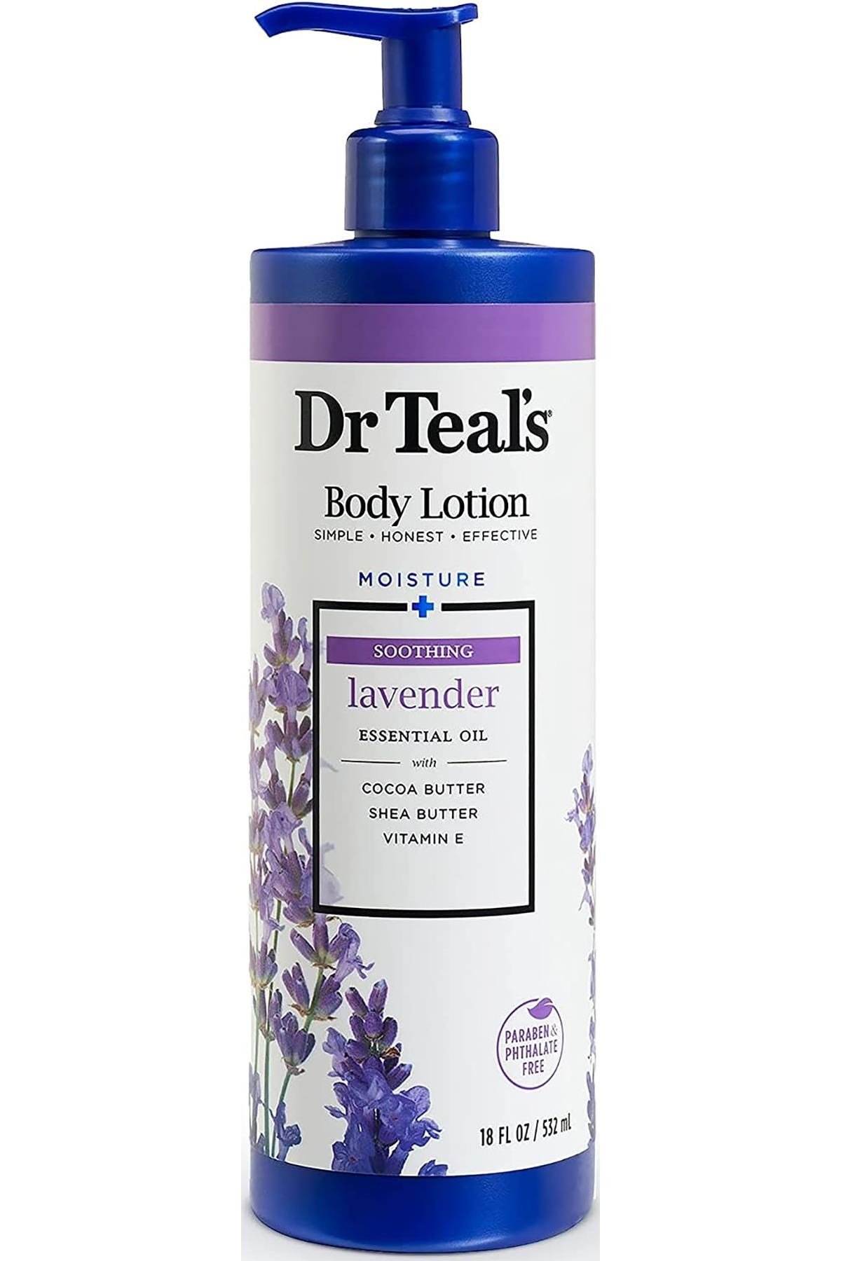 DR.Teal's Yatıştırıcı Lavanta Vücut Losyonu 532ML