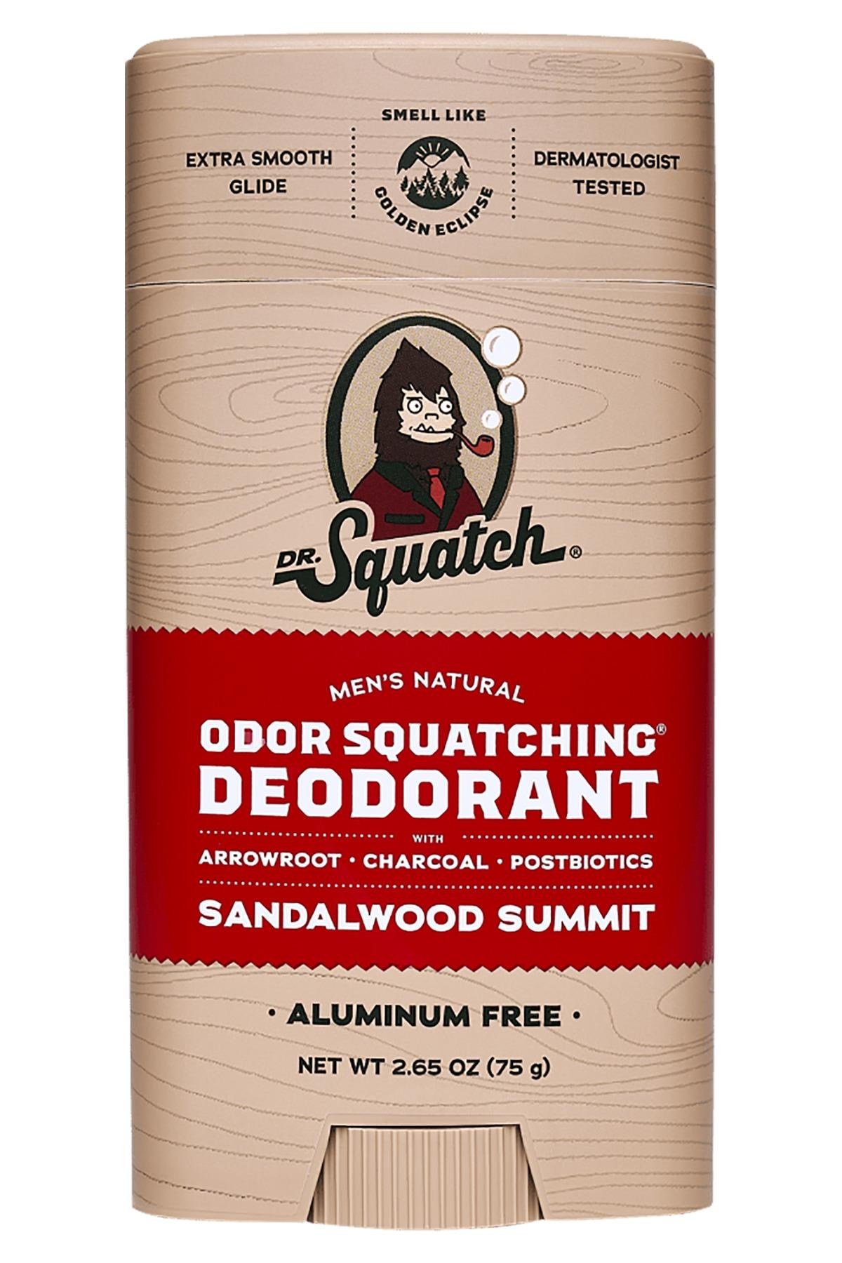 Dr.Squatch Sandalwood Summit Alüminyumsuz Stick Deodorant 75GR